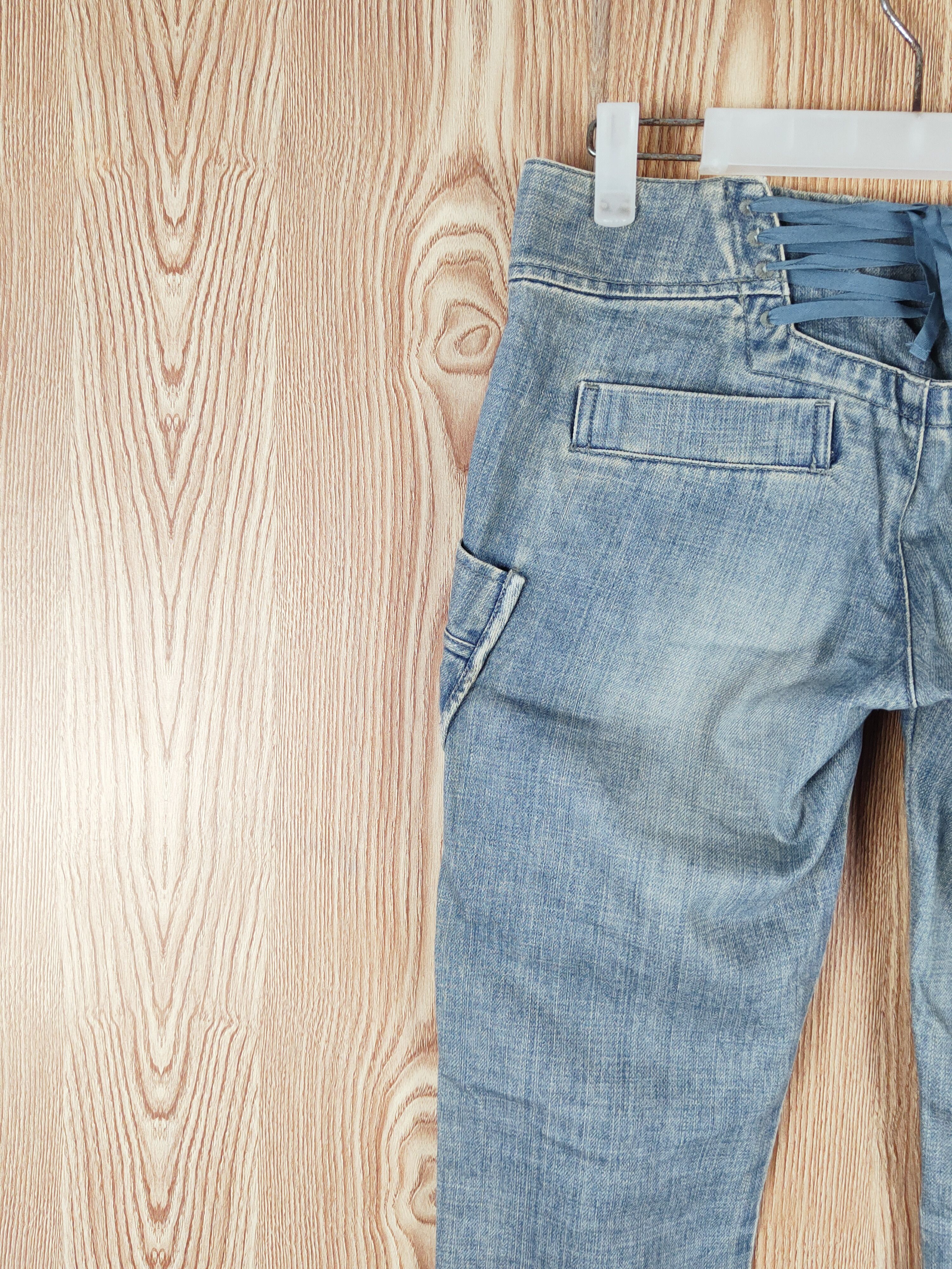 Jil Stuart Jill Stuart Blue Faded Distressed Ripped Jeans #W192 Size 27" / US 4 / IT 40 - 11 Thumbnail