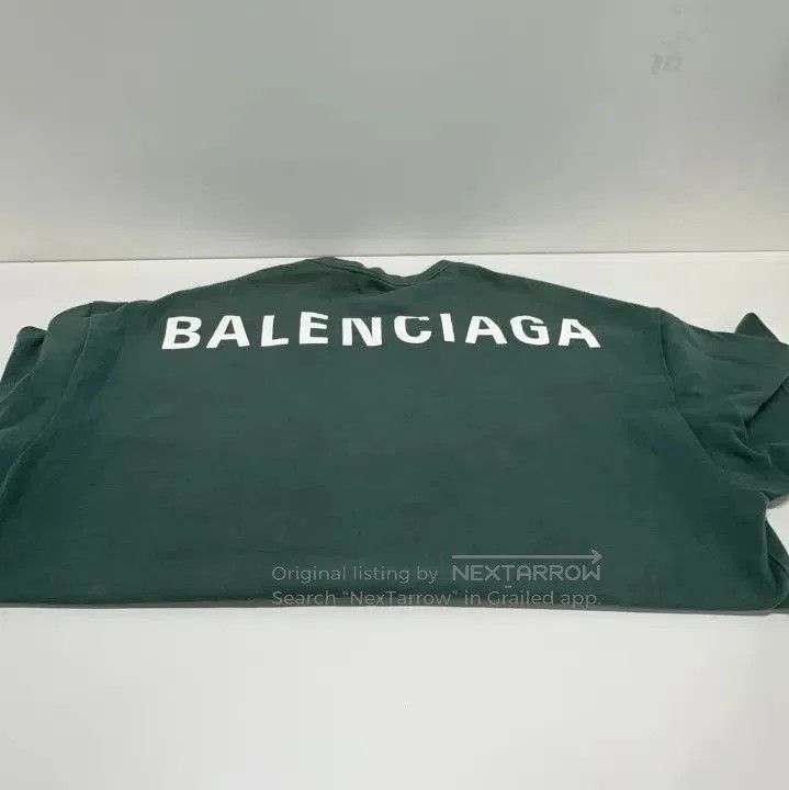 Balenciaga Balenciaga Logo Print Short Sleeve T. Size US S / EU 44-46 / 1 - 8 Thumbnail