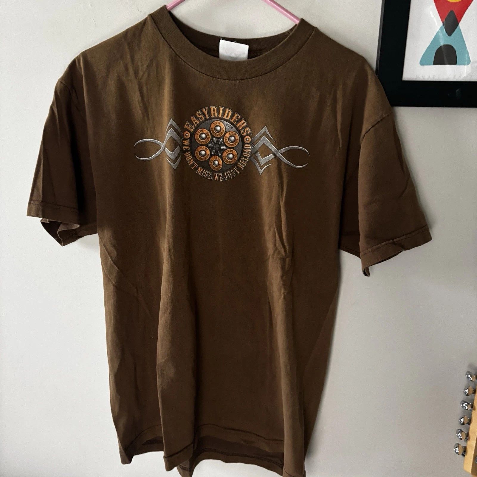Harley Davidson Vtg Easyriders 2000's Men's Sz Large Brown Size US M / EU 48-50 / 2 - 2 Thumbnail