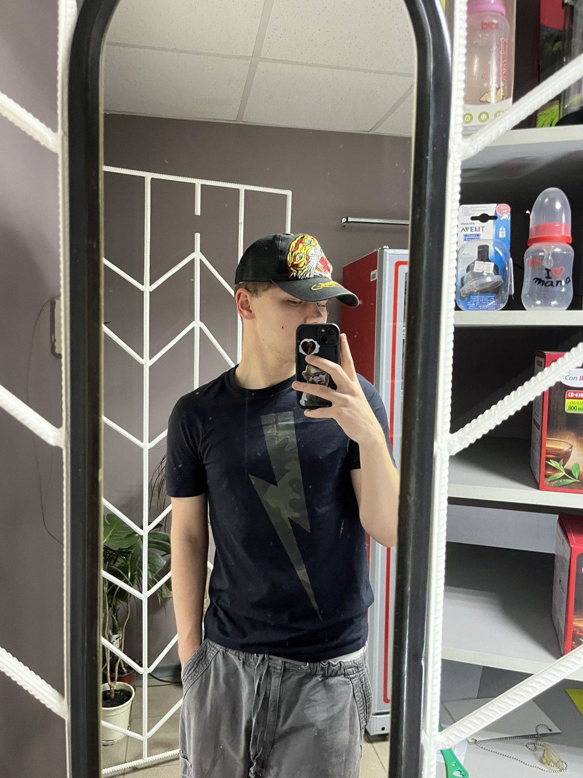 Christian Audigier × Ed Hardy × Vintage Rare Vintage Ed Hardy Tiger Cap Size ONE SIZE - 6 Thumbnail