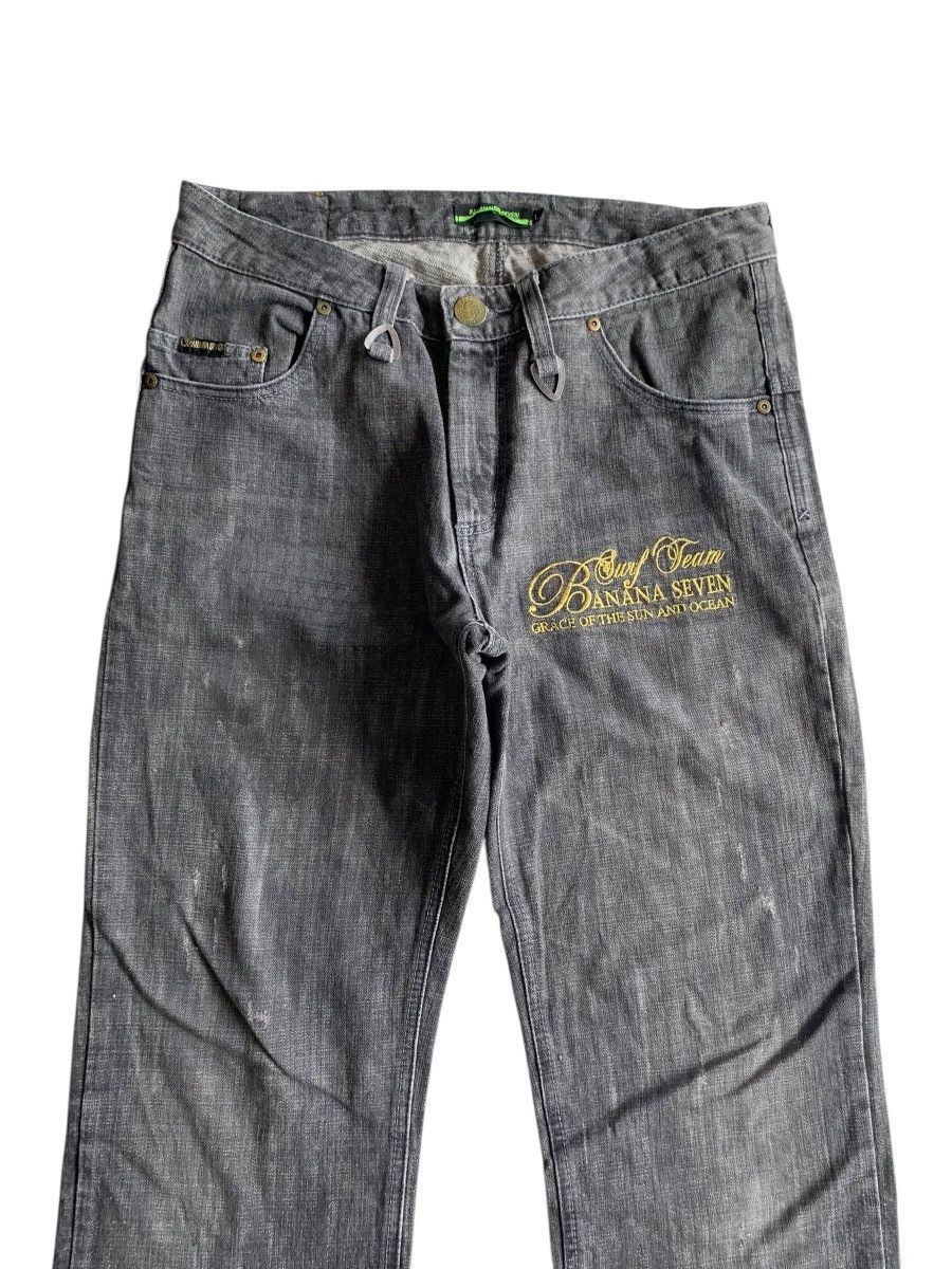 Kapital BANANA SEVEN SURF CITY STREETWEAR DENIM Size US 33 - 5 Thumbnail