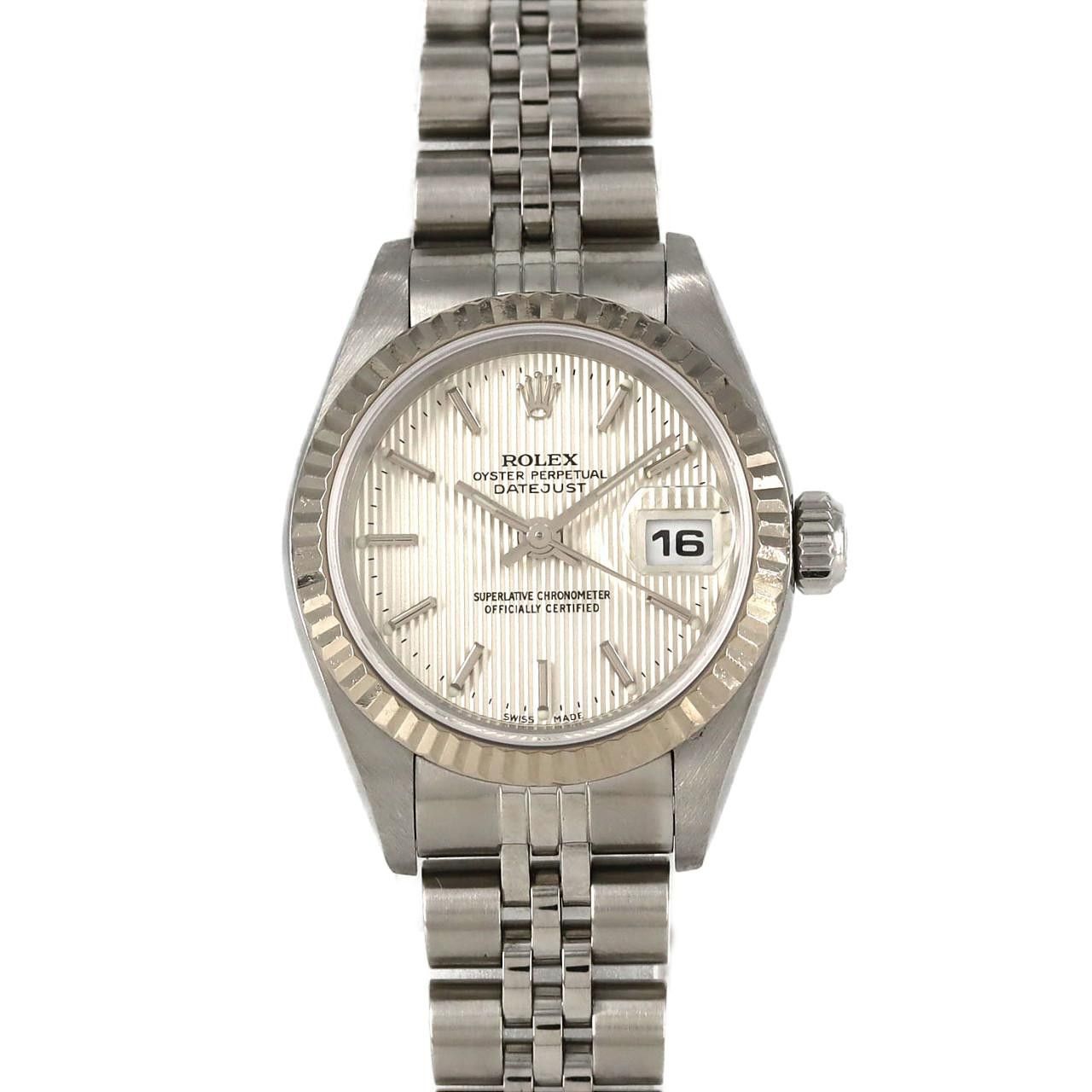 Rolex Rolex Rolex Datejust Stainless Steel White Gold Automatic Metal Automatic 79174 DUTY FREE for USA Size ONE SIZE - 1 Thumbnail