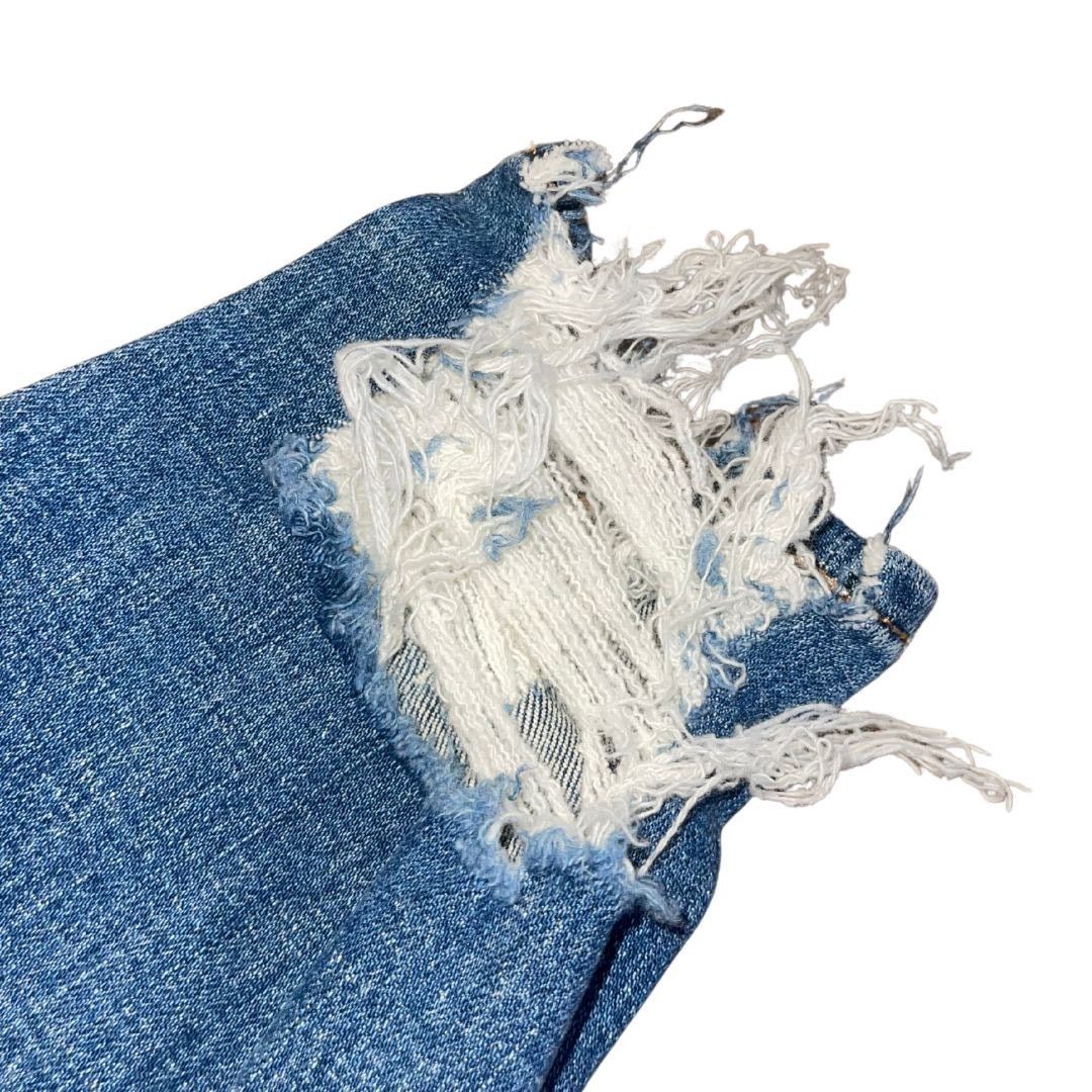 Other Vigoss Ace High Rise Skinny Jeans Size 31 Distress Denim Size 31" - 5 Thumbnail