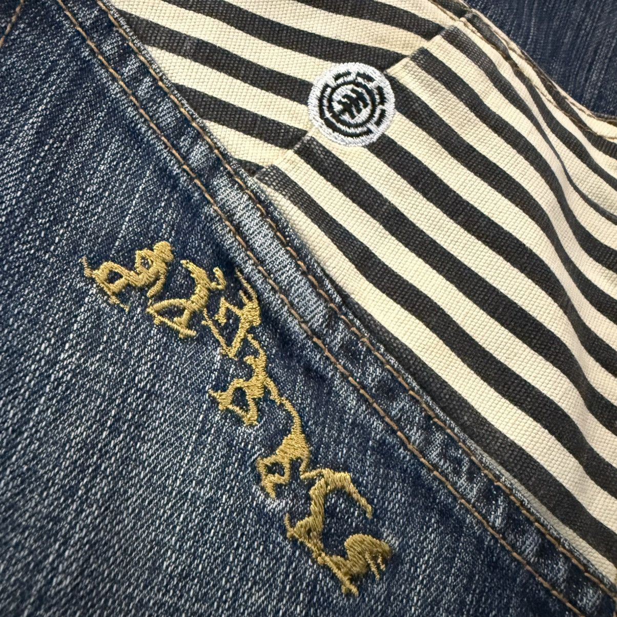 Element 🔥🔥 Y2K Element Skateboarding Crazy Baggy Jean Size US 36 / EU 52 - 6 Thumbnail