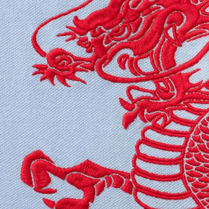 Supreme × The Great China Wall Supreme The Great China Wall Dragon Polo Blue SS26 Size US XL / EU 56 / 4 - 3 Thumbnail