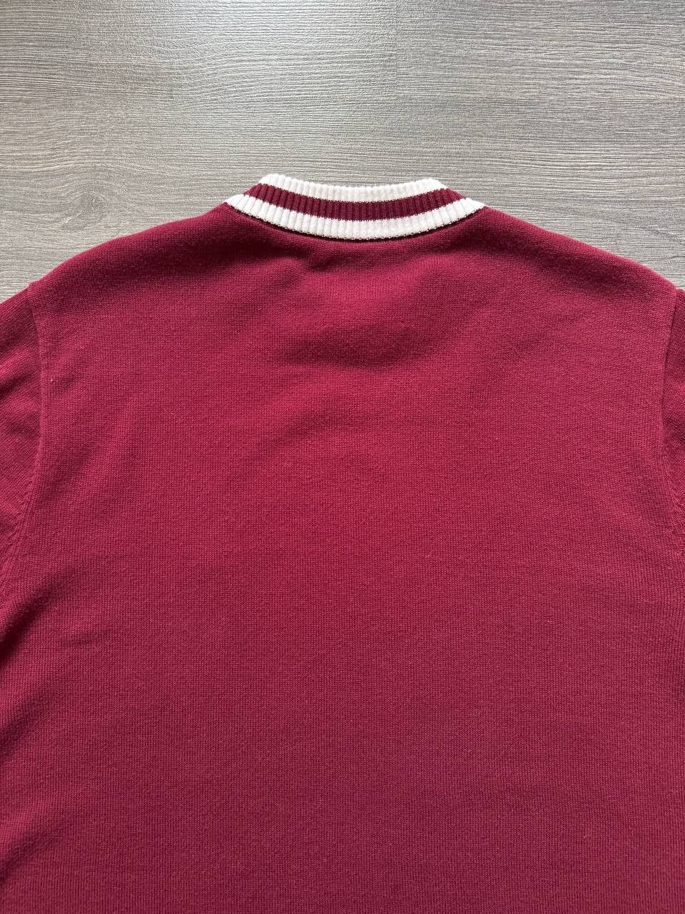 Corteiz Corteiz Deala Burgundy Knit Tee T-Shirt Size US L / EU 52-54 / 3 - 3 Thumbnail