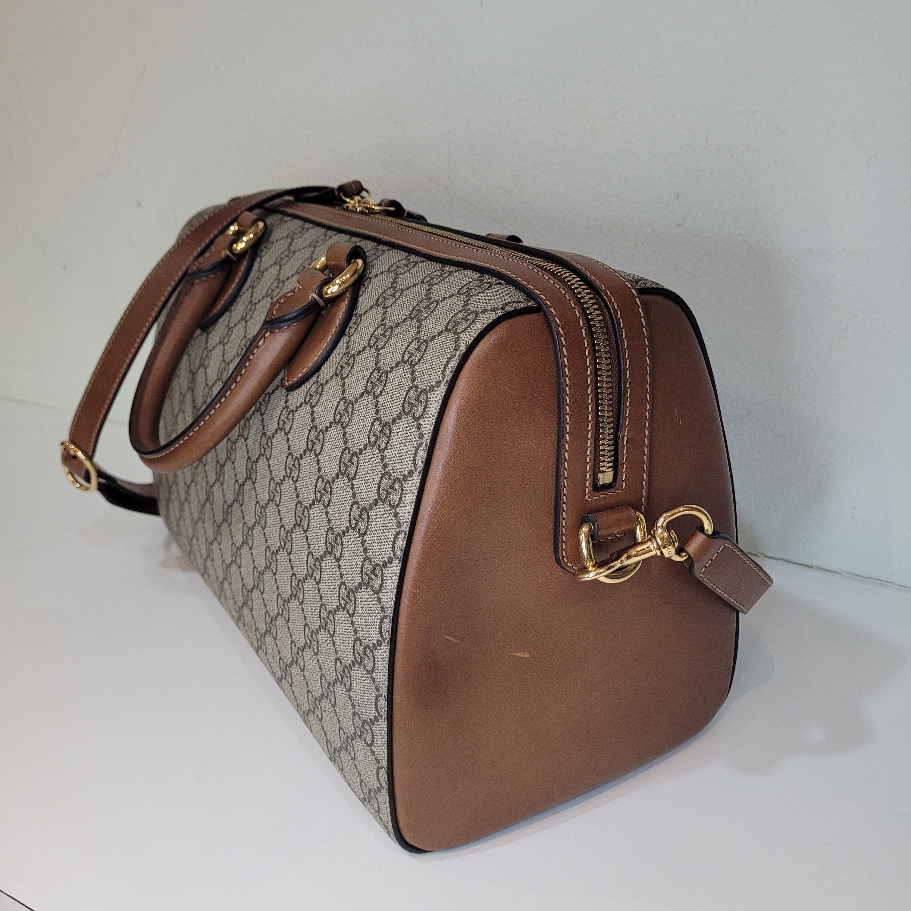 Gucci Gucci GG Supreme Boston Large Sling Crossbody Bag Size ONE SIZE - 4 Thumbnail