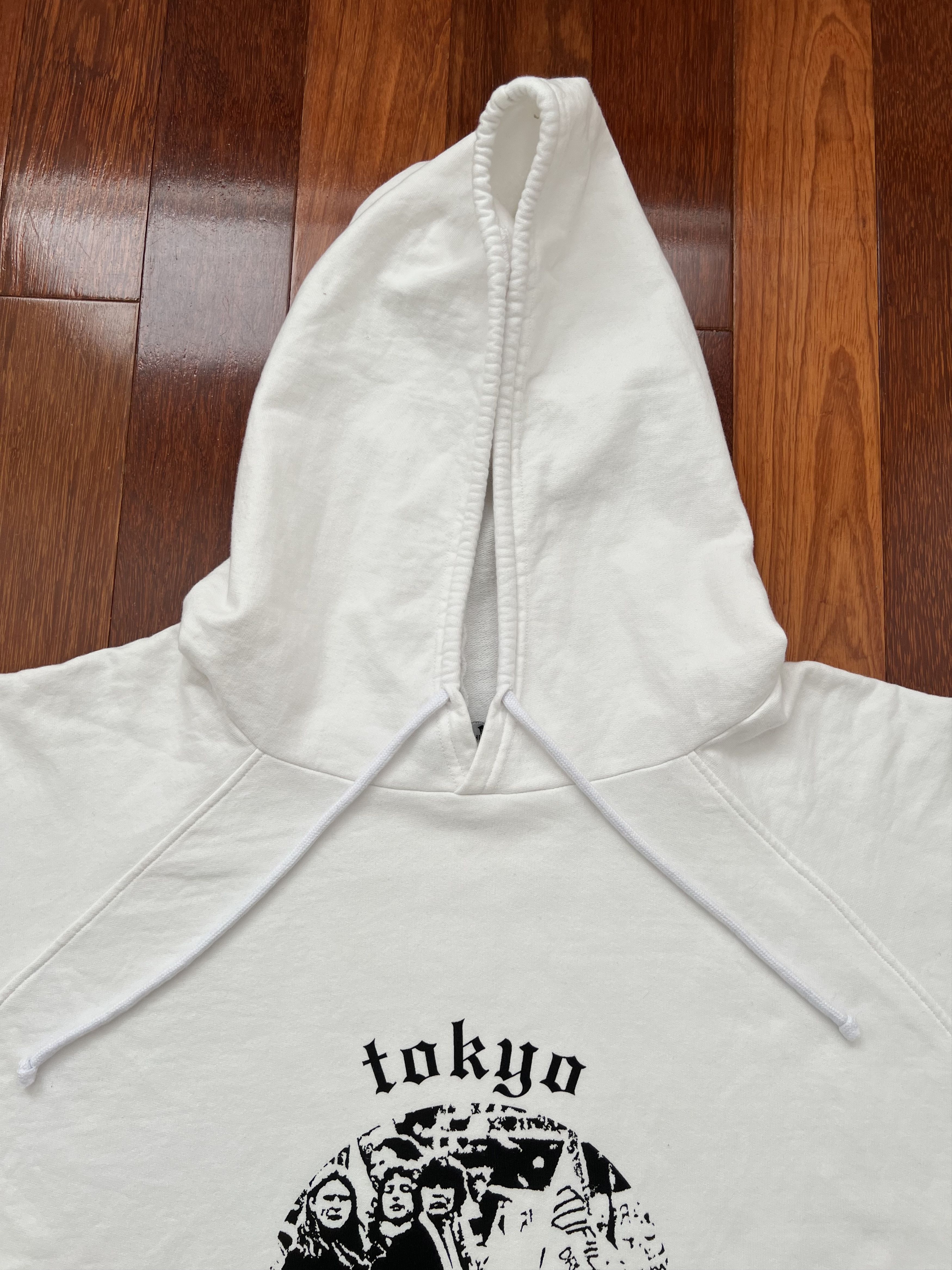 Raf Simons 💚 Raf Simons Redux Tokyo Hoodie White Size US S / EU 44-46 / 1 - 5 Thumbnail