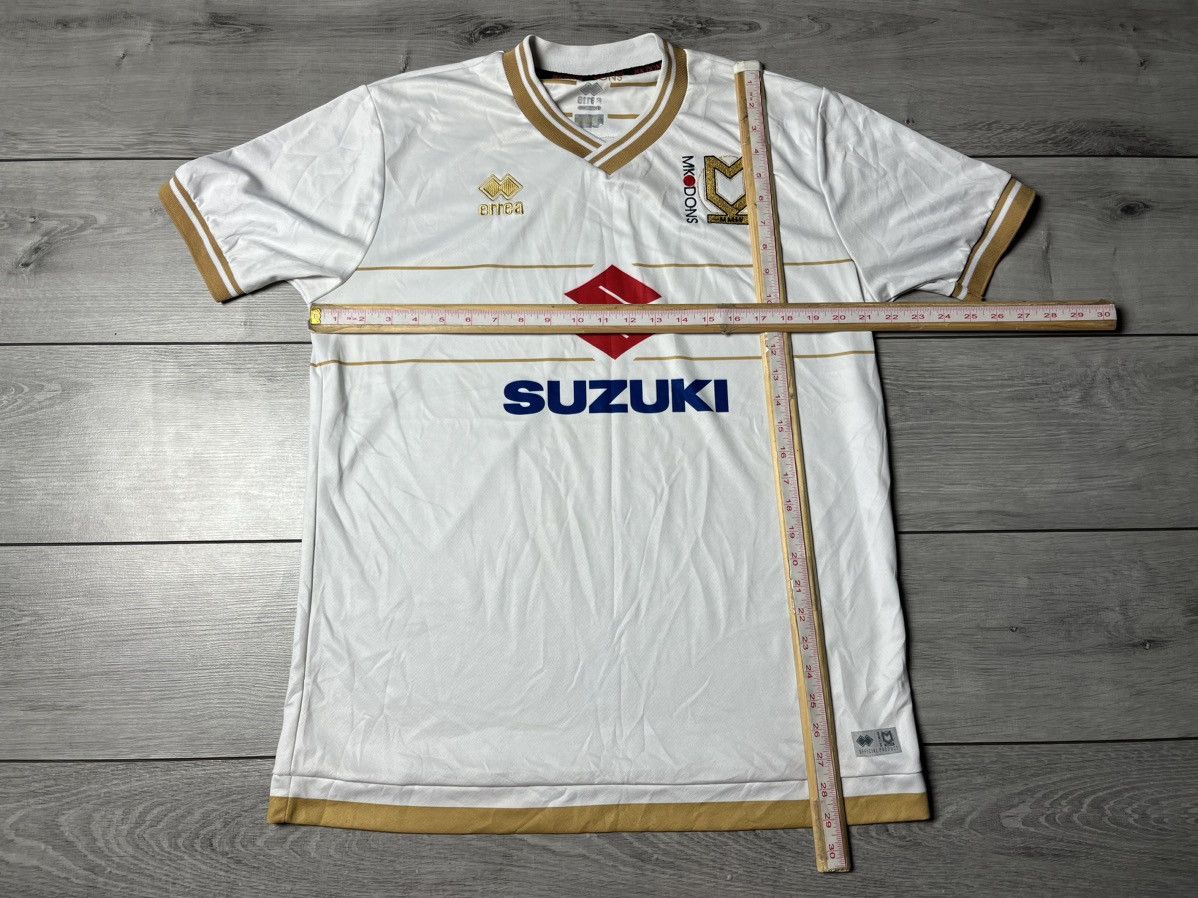 Other MILTON KEYNES DONS 2019 2020 HOME SOCCER JERSEY ERREA Size US XL / EU 56 / 4 - 7 Thumbnail