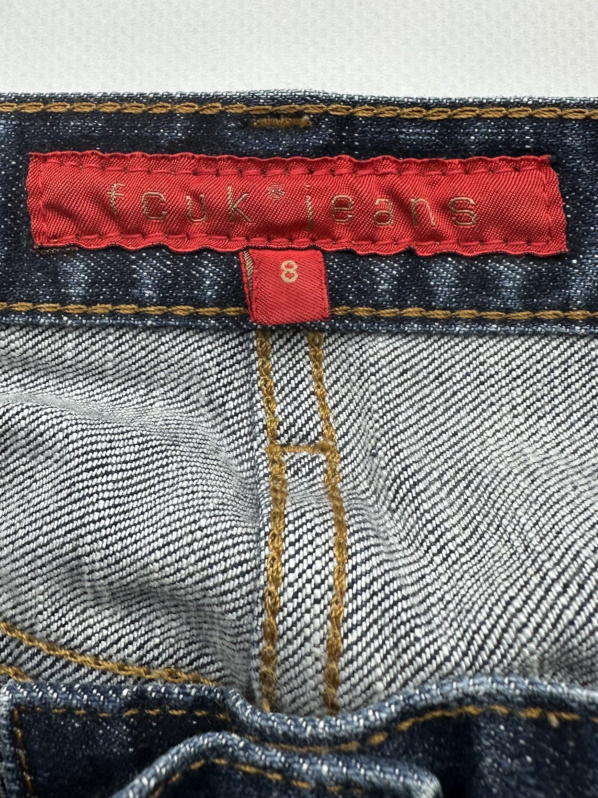 FCUK Fcuk Vintage Flare Jeans (B277) Size 27" / US 4 / IT 40 - 5 Thumbnail