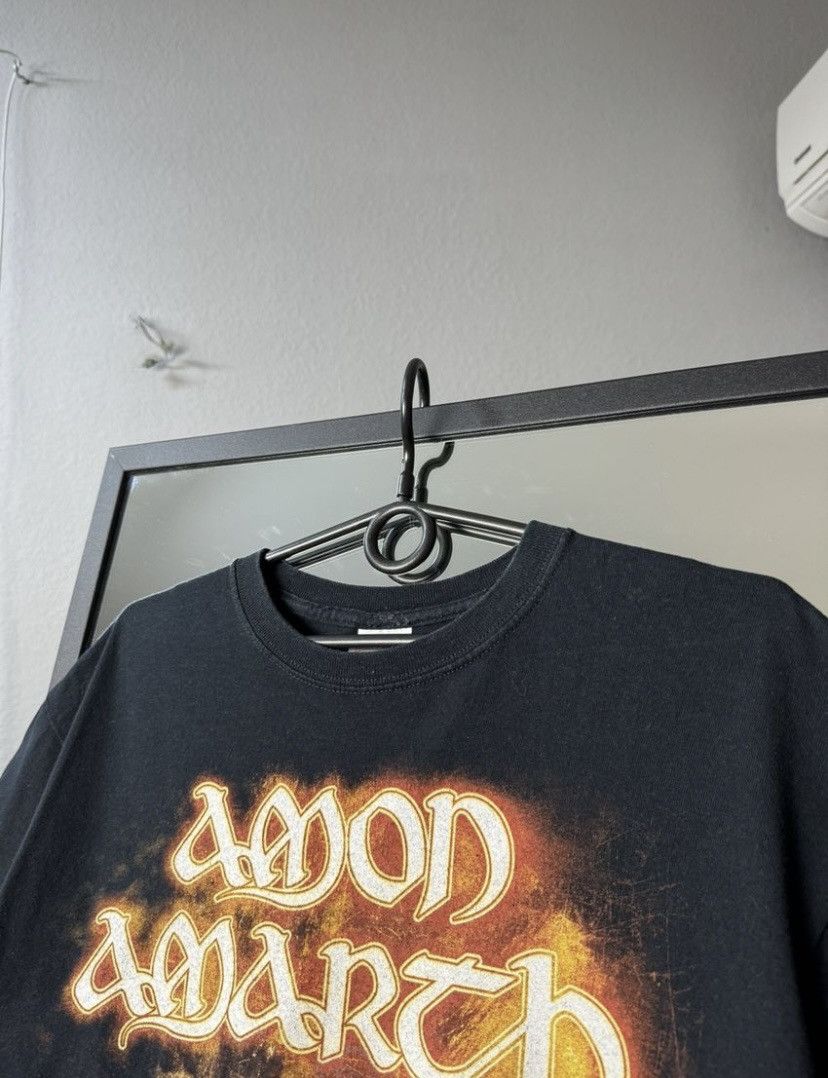 Band Tees Amon Amarth Tour 2011 Distressed T-shirt Size US M / EU 48-50 / 2 - 3 Thumbnail