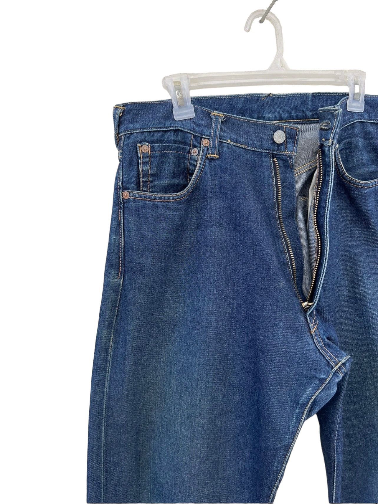 Evisu RARE!!! Vintage 90s Evisu Evis Mud Blue Denim Jeans Size US 32 / EU 48 - 15 Thumbnail