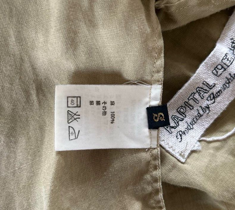 Kapital Kapital Lacing linen boro stitching blouse Size S / US 4 / IT 40 - 5 Thumbnail