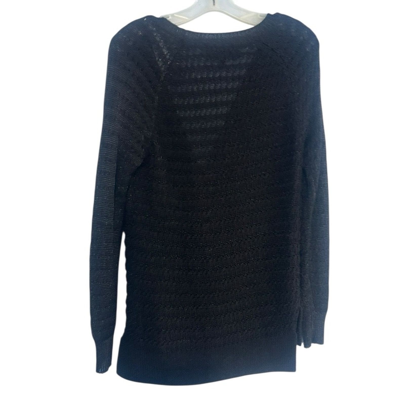 Rag & Bone Rag & Bone Alpaca Viscose Black Knit Cardigan Sweater M Size M / US 6-8 / IT 42-44 - 3 Thumbnail