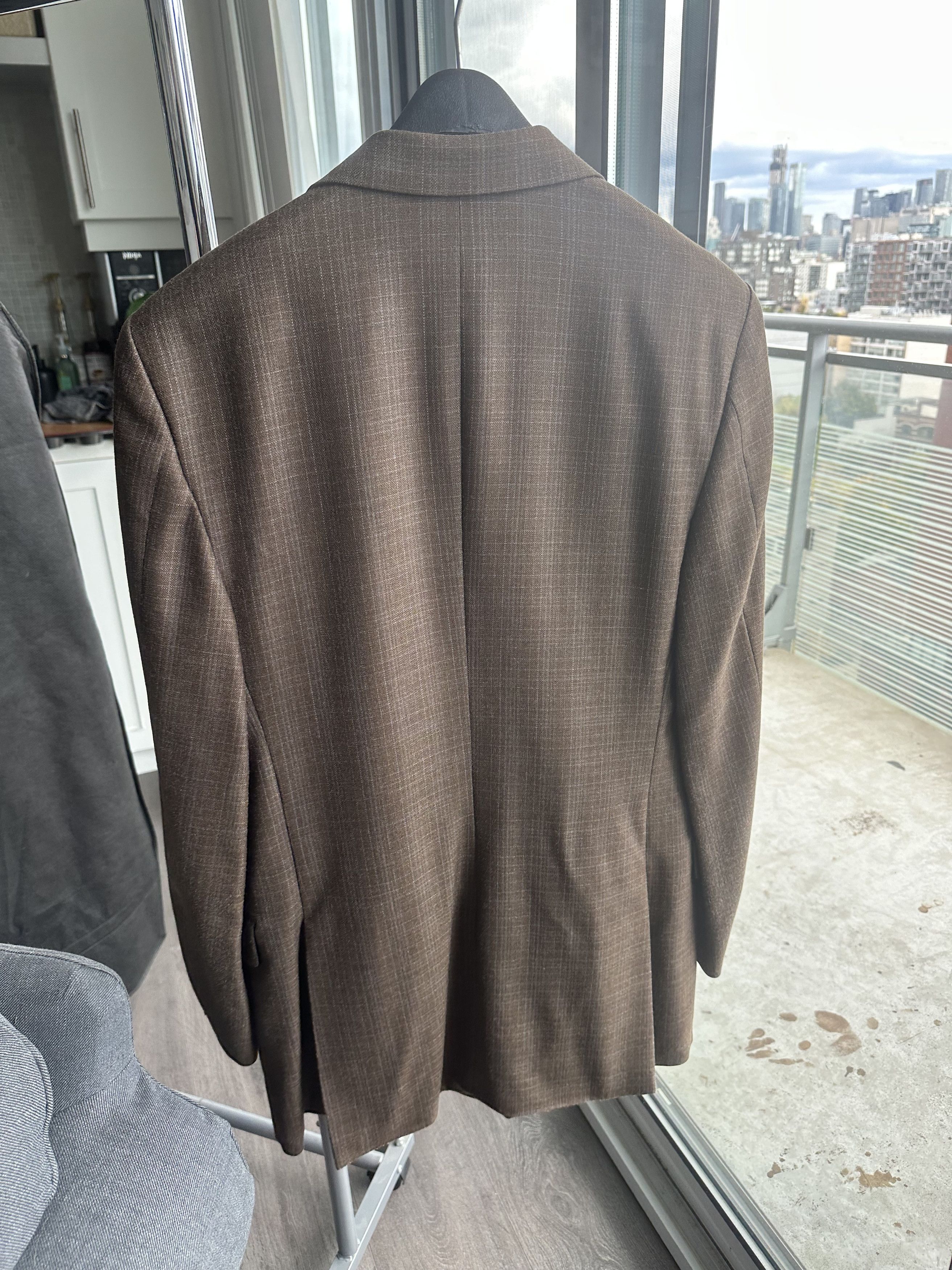 Hickey Freeman Silk/Wool $1500+ Blazer Size 38R - 2 Thumbnail