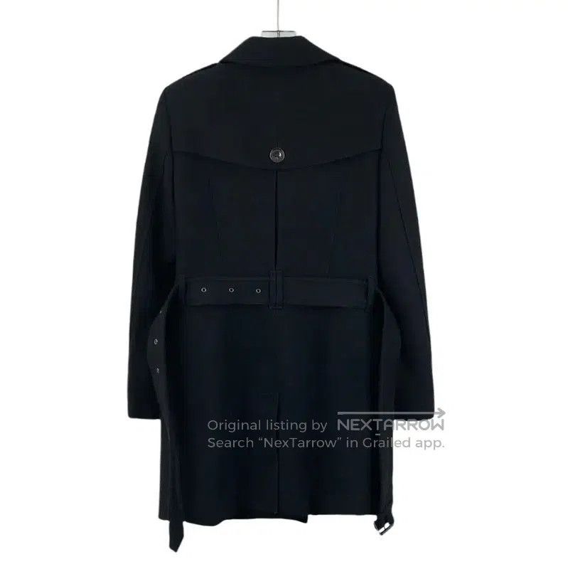 Burberry Burberry Black Wool Women's Coat. Size S / US 4 / IT 40 - 2 Thumbnail