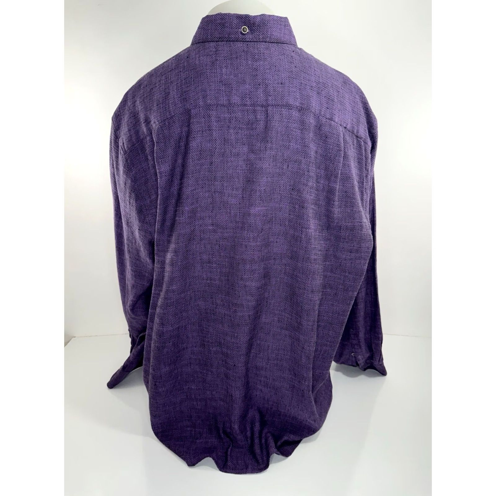 Vintage 32 Bar Blues Shirt Mens XXL Linen Purple 2XL Button-Up Long Sleeve 32 Bar Blues Shirt Mens XXL Linen Purple 2XL Button-Up Long Sleeve Vintage? Size US XXL / EU 58 / 5 - 3 Thumbnail