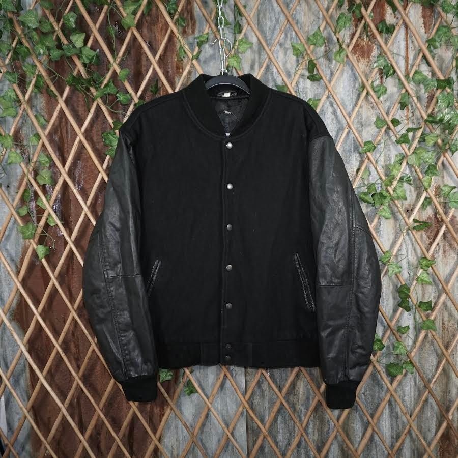 Vintage L - Vintage / Y2K 1990's Biker Style Bomber/Varsity Jacket Size US L / EU 52-54 / 3 - 1 Thumbnail