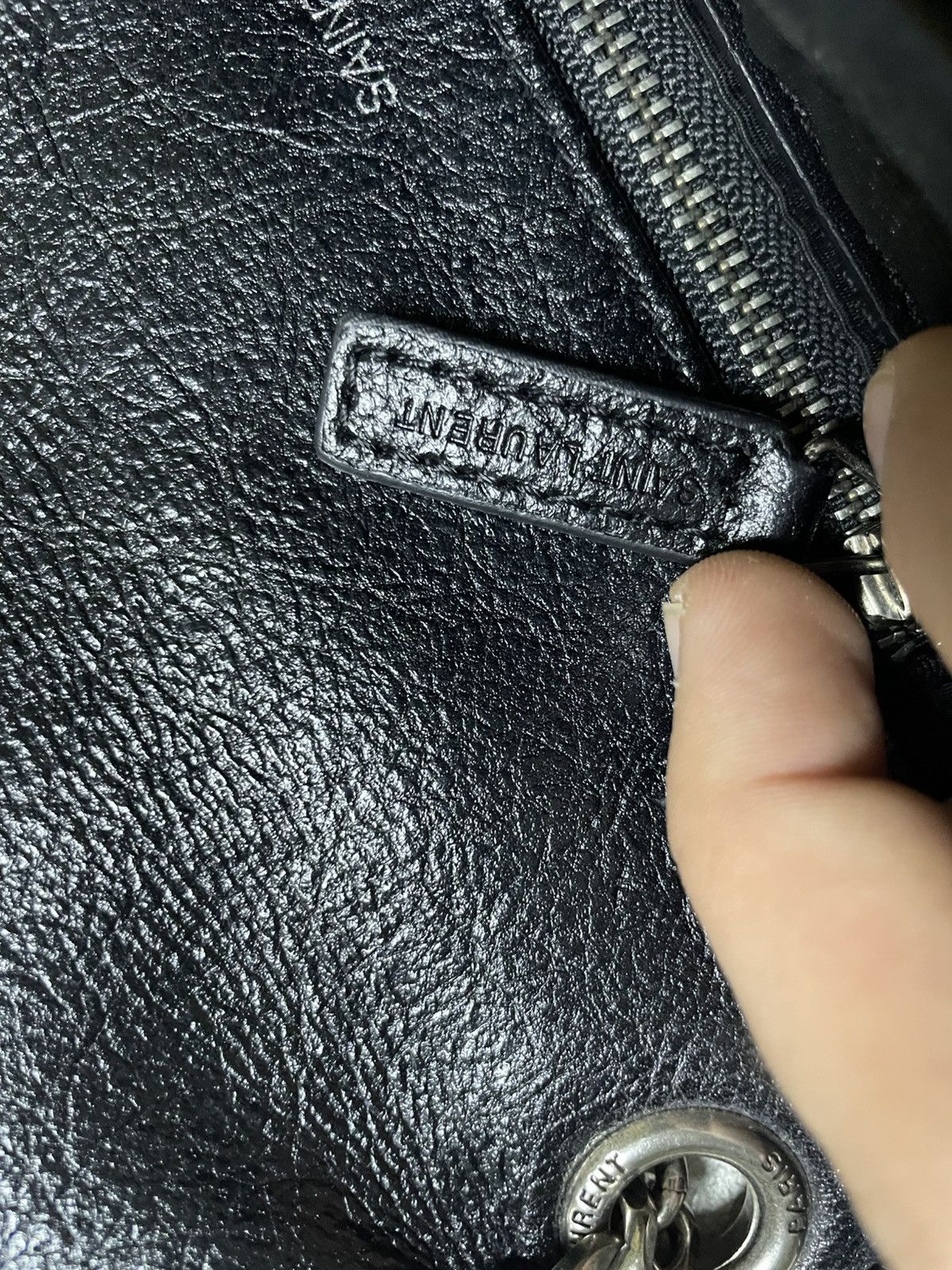 Yves Saint Laurent Rare 2000’s Saint Laurent Paris Niki Crinkle Shoulder Bag Size ONE SIZE - 22 Thumbnail