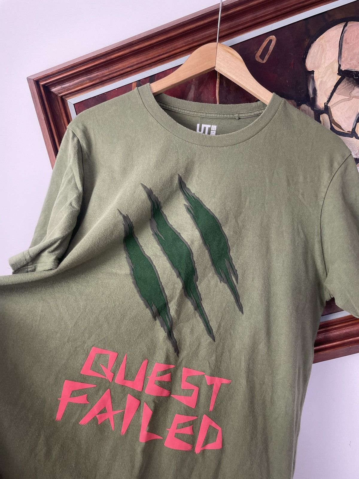 Uniqlo Uniqlo x Capcom collab Akuma graphic tee Quest Failed Game Size US M / EU 48-50 / 2 - 4 Thumbnail