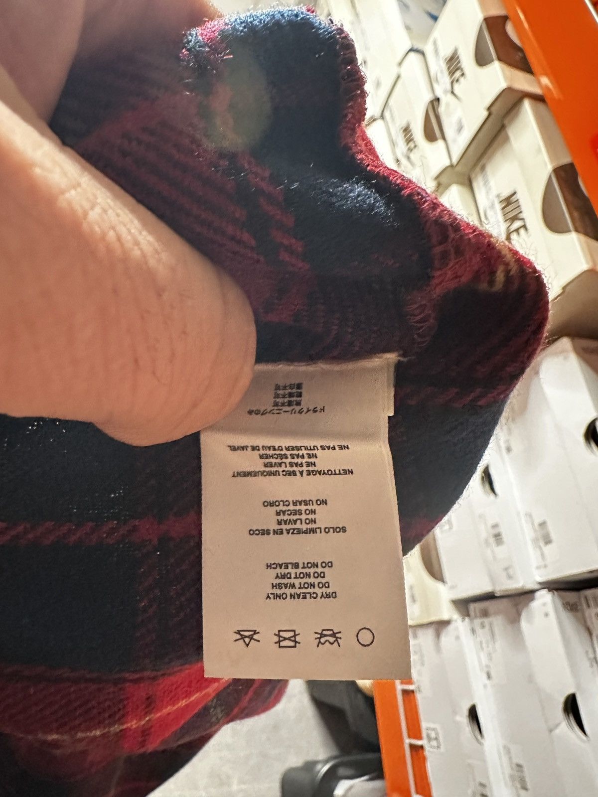 Better With Age Better With Age Muir Repair Flannel Shirt Red Multi Size US M / EU 48-50 / 2 - 9 Thumbnail