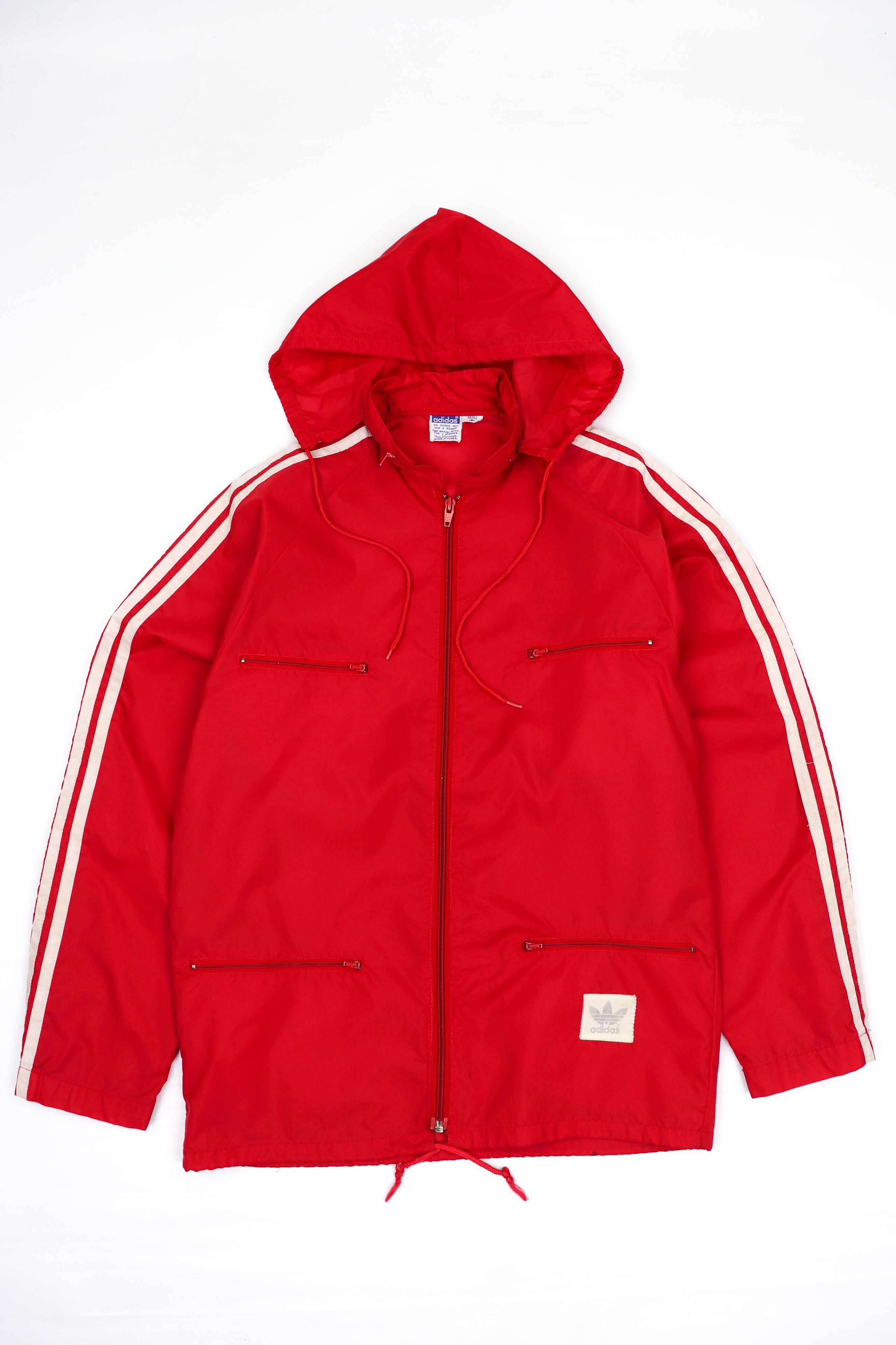 Adidas Adidas Vintage Made in Korea Nylon Windbreaker Hooded Jacket Size US S / EU 44-46 / 1 - 1 Thumbnail