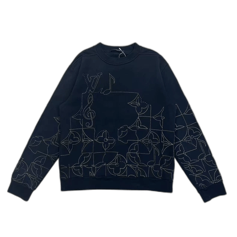 Louis Vuitton Louis Vuitton Music Note Embroidered Sweatshirt Size US L / EU 52-54 / 3 - 1 Thumbnail