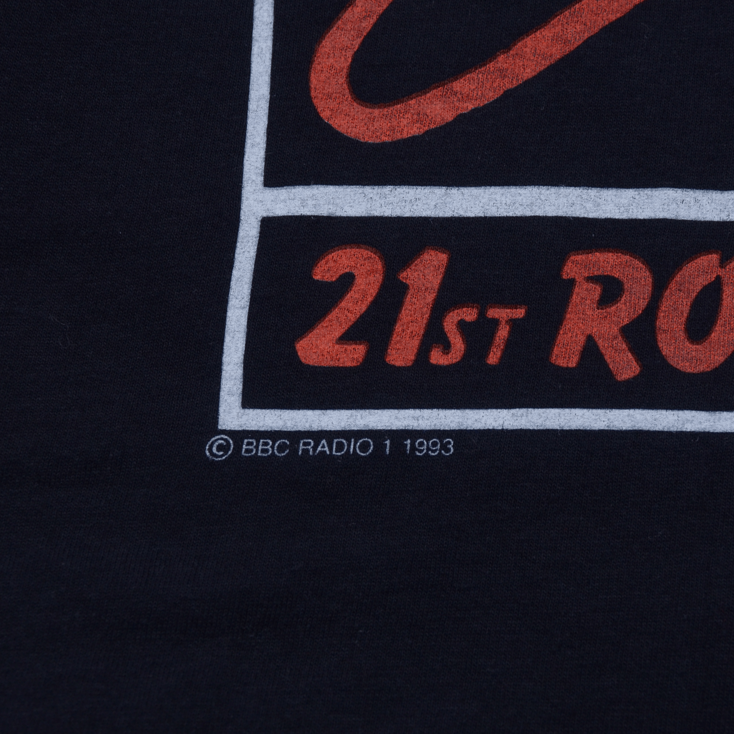 Band Tees × Vintage Rare Vintage 1993 BBC Radio One T-shirt Tour Big Logo Rock Size US L / EU 52-54 / 3 - 7 Thumbnail