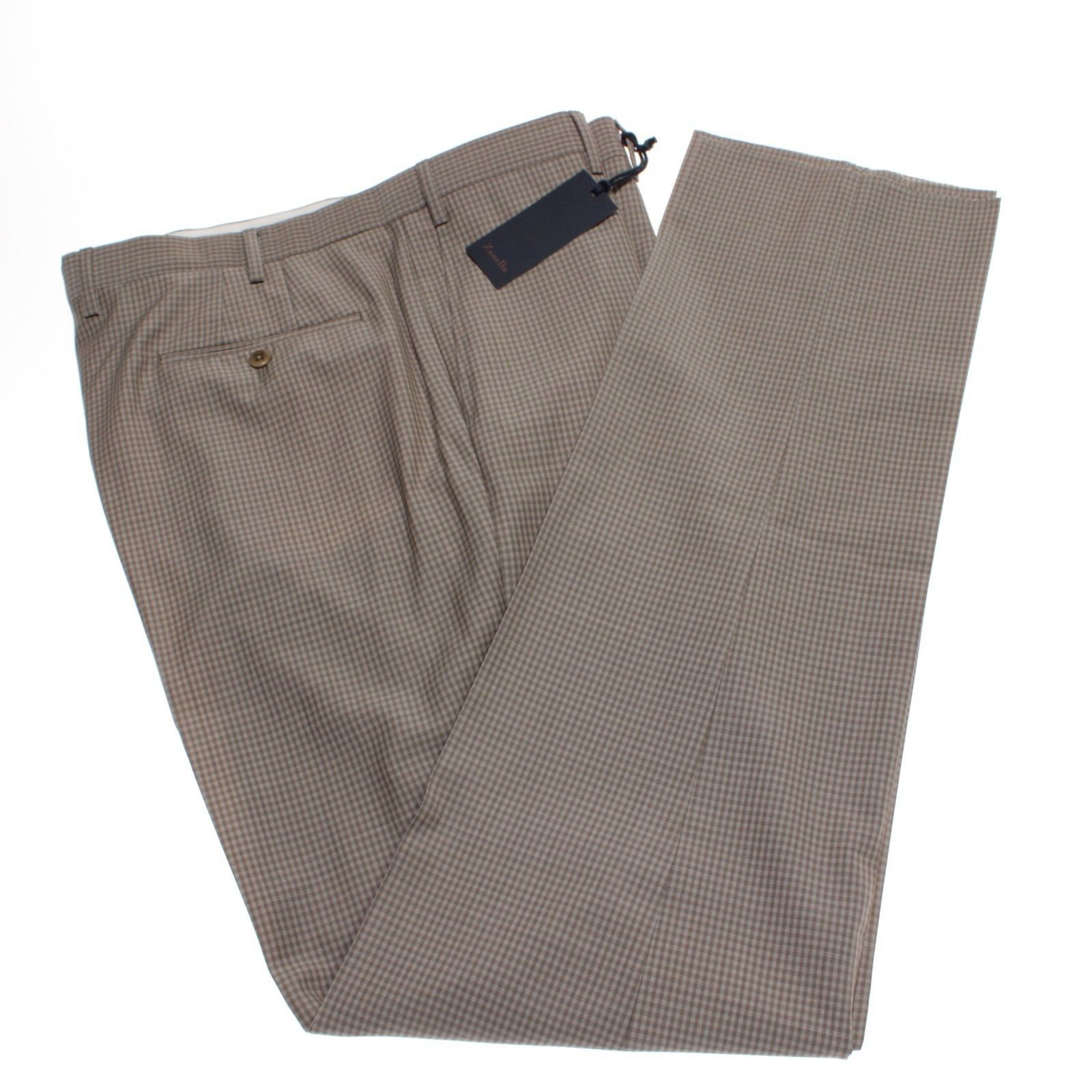 Zanella Zanella New with tags Dress Pants Size 40 US In Brown Size US 40 / EU 56 - 2 Thumbnail