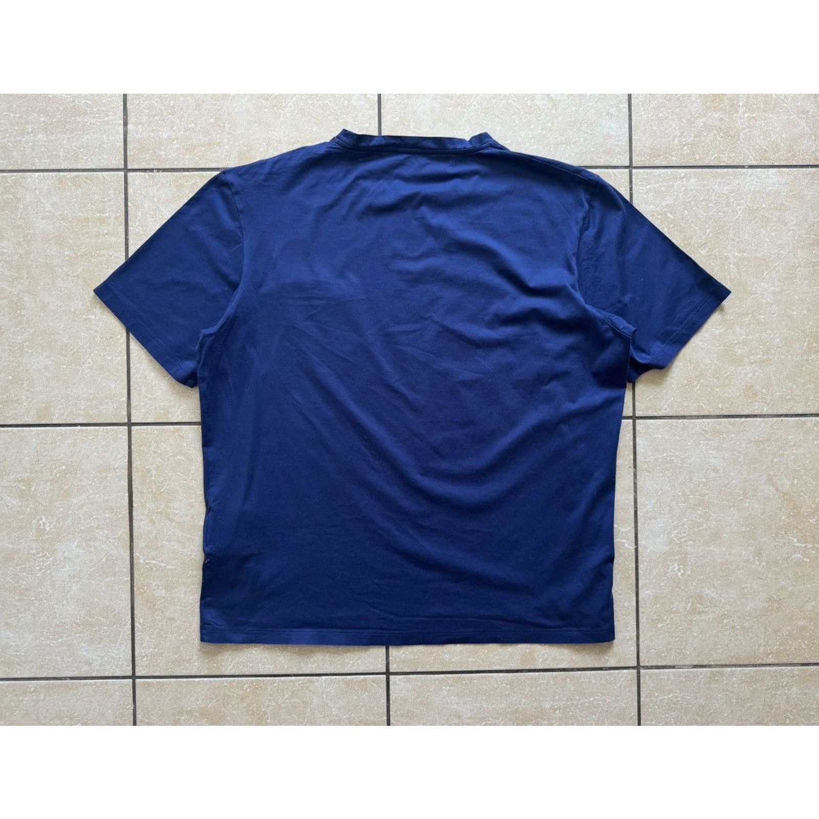 Prada Prada Milan 1999 Archive Chest Mini Text Logo Tee Size US L / EU 52-54 / 3 - 7 Thumbnail