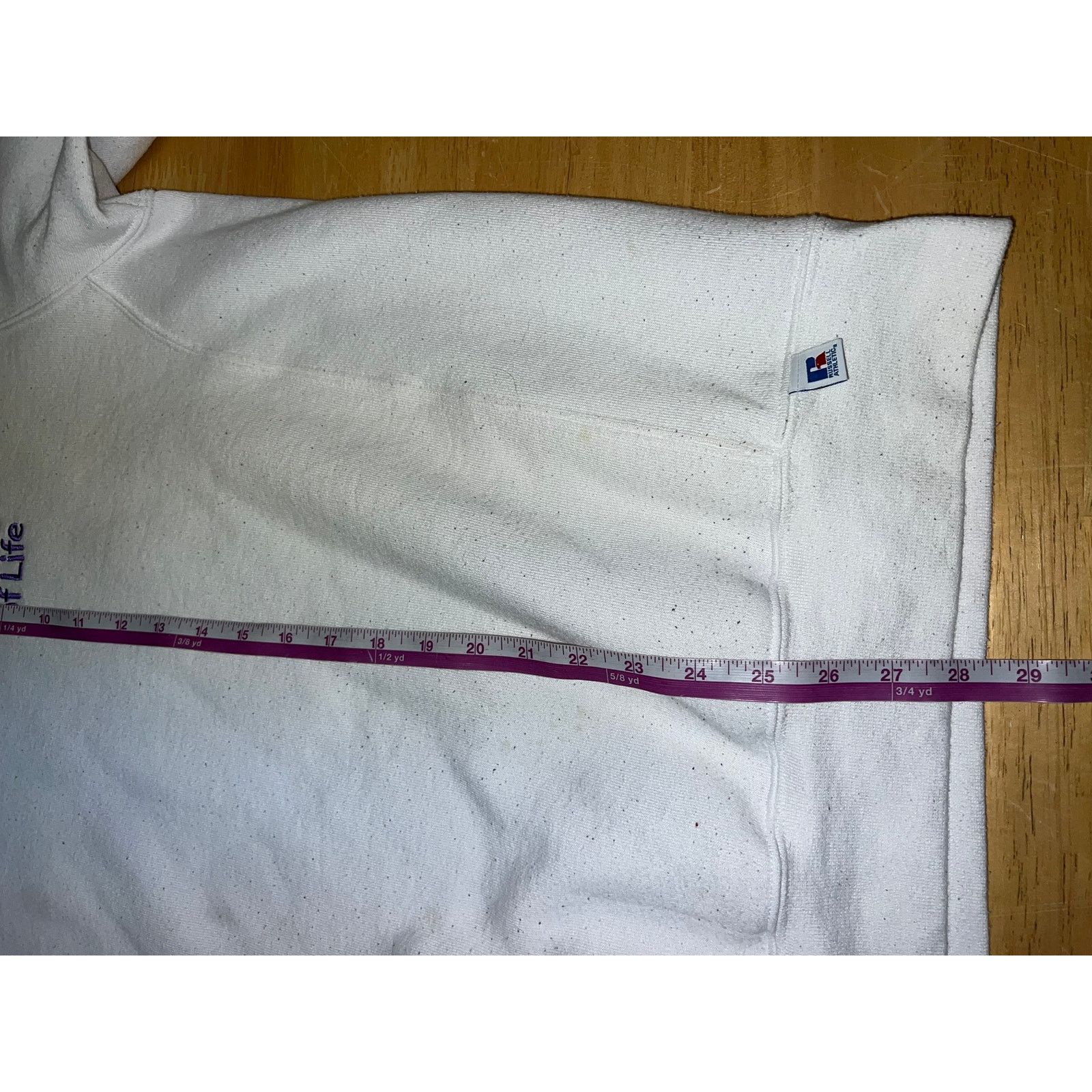 Vintage Vintage Russell Athletic White Sweatshirt Wonderbread L Size US L / EU 52-54 / 3 - 11 Thumbnail