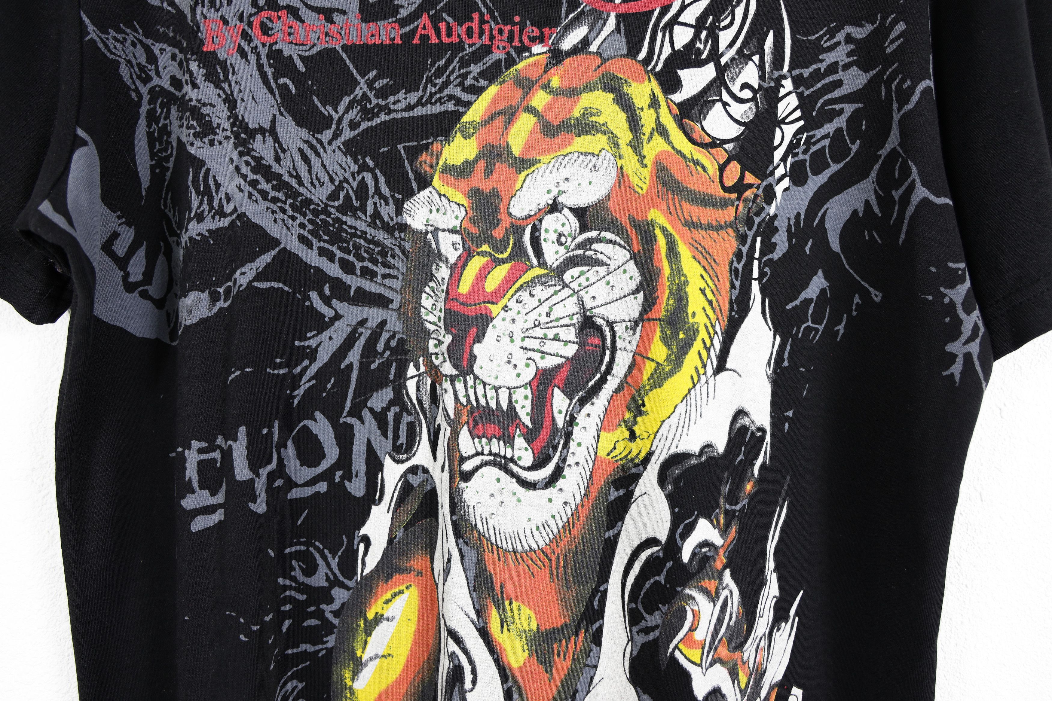 Christian Audigier Vintage Ed Hardy by Christian Audigier Tiger Graphic T-shirt Size US XL / EU 56 / 4 - 7 Thumbnail