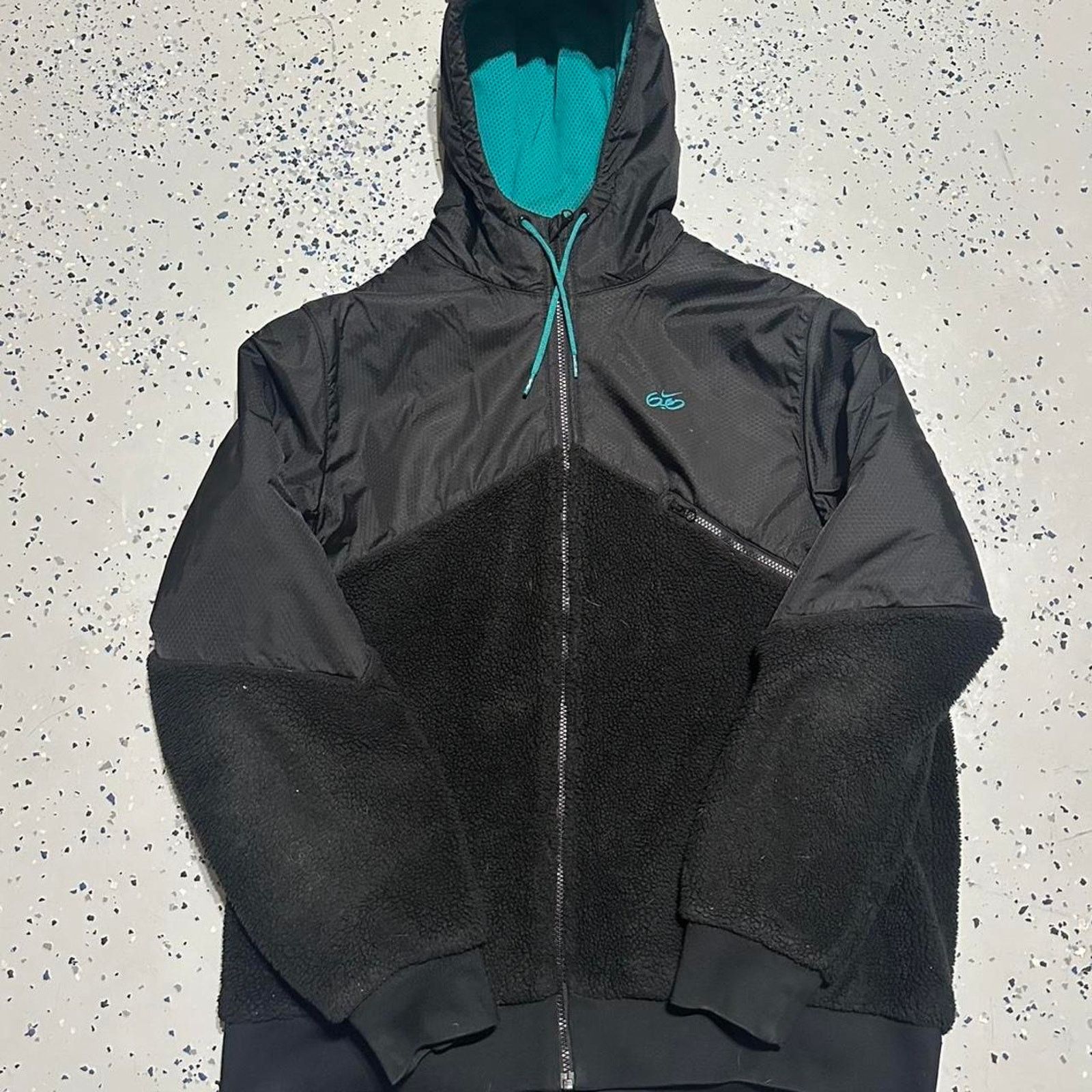 Nike Vintage 00s Nike 6.0 Fleece Windbreaker Zip Up Jacket Size US XL / EU 56 / 4 - 1 Thumbnail