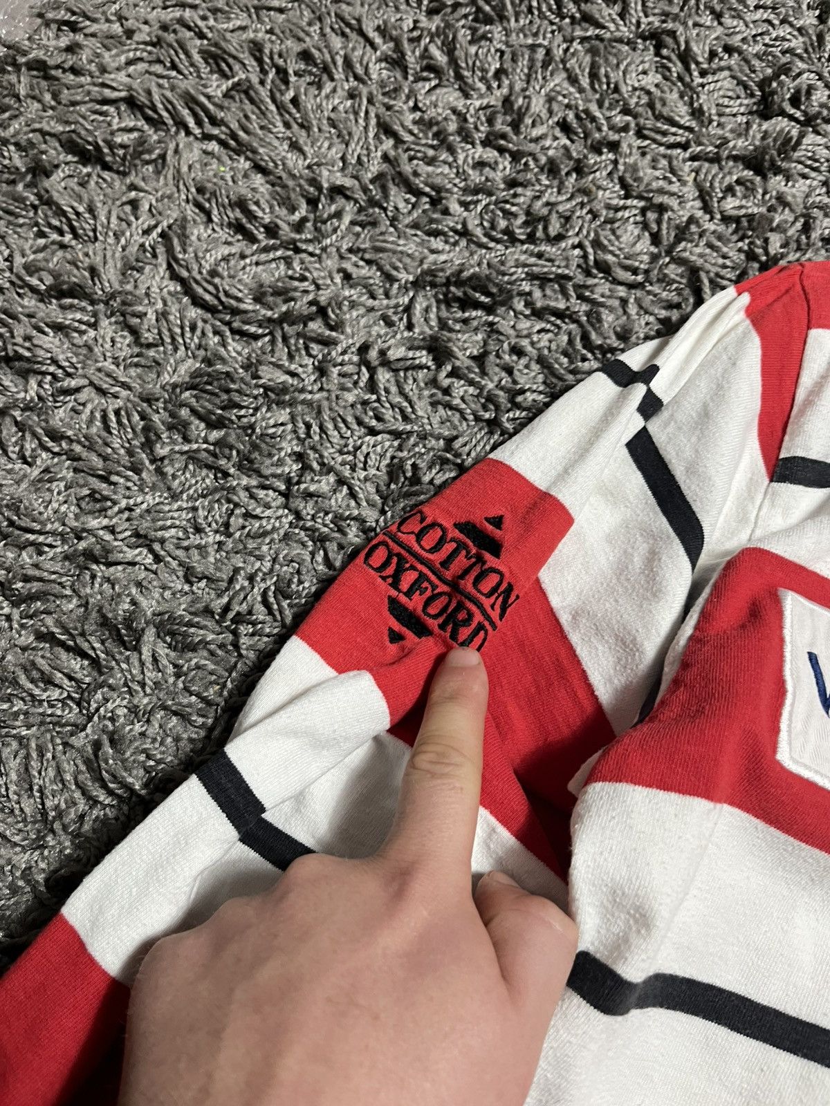 Vintage GLOUCESTER RUGBY 1996/97 HOME COTTON JERSEY RARE Size US L / EU 52-54 / 3 - 4 Thumbnail