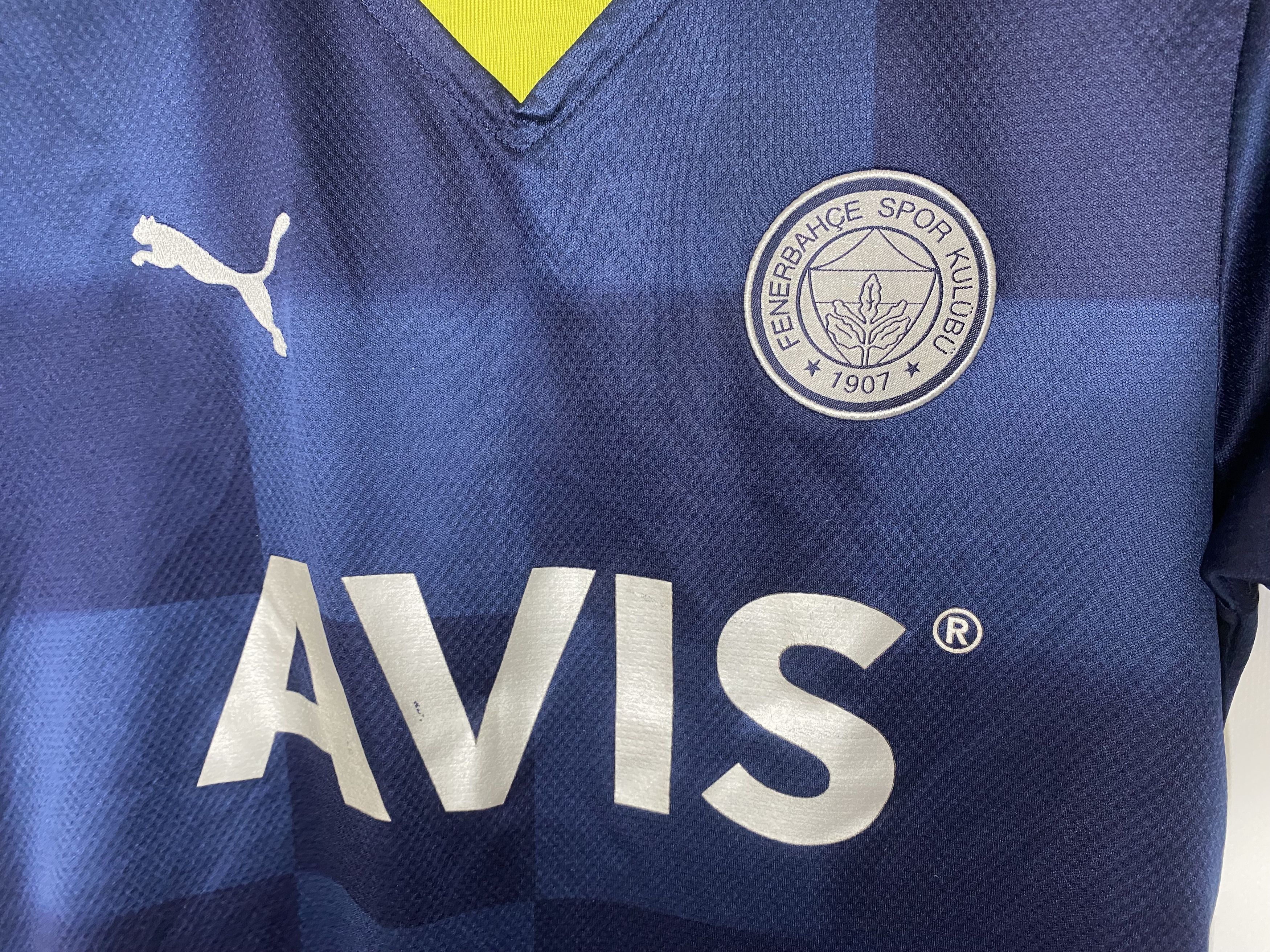 Puma × UEFA F. KADIOGLU #7 FENERBAHCE 2022 THIRD FOOTBALL SHIRT SOCCER Size US XS / EU 42 / 0 - 5 Thumbnail