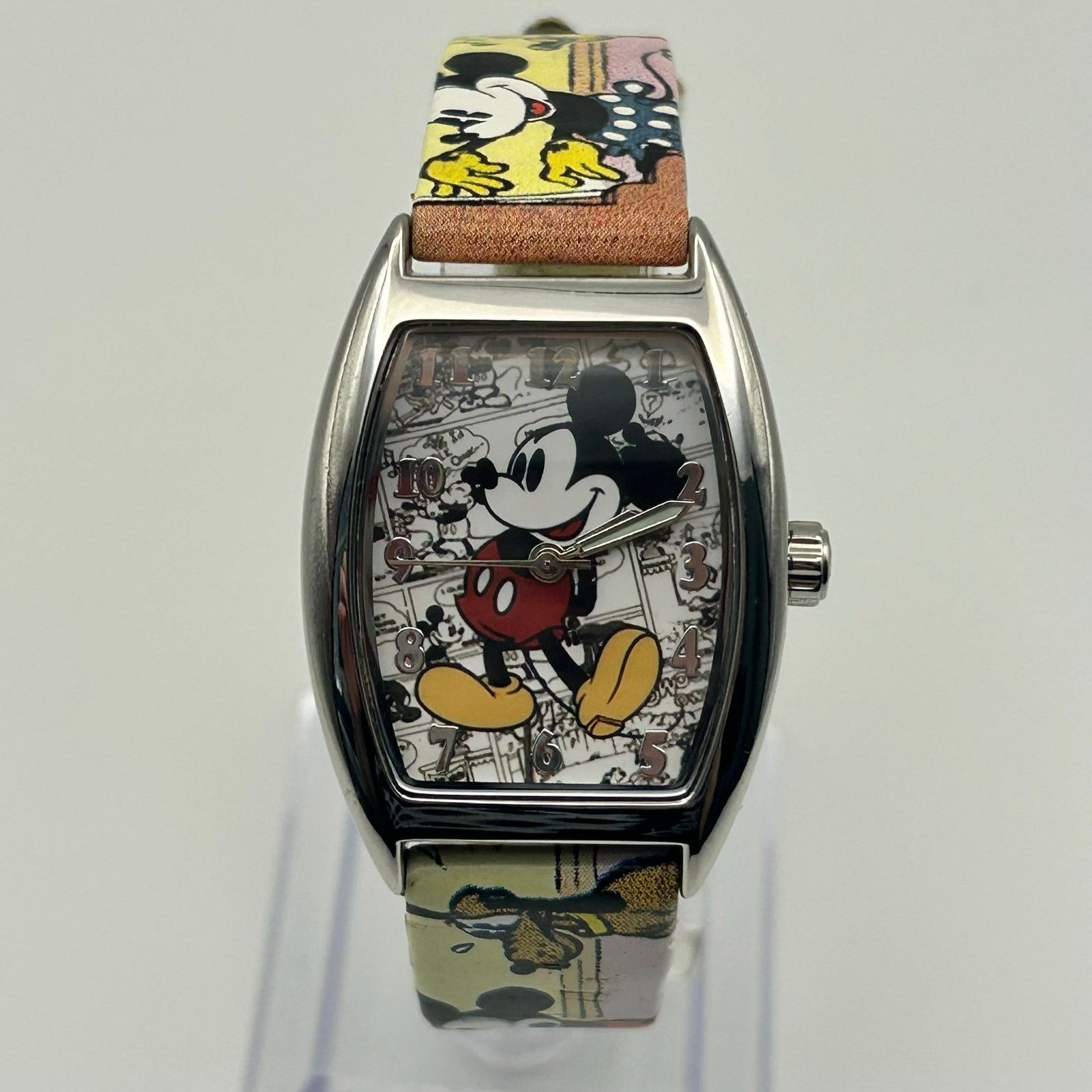 Disney Disney Mickey Mouse "Through the Years Silver St Steel Watch Size ONE SIZE - 2 Thumbnail