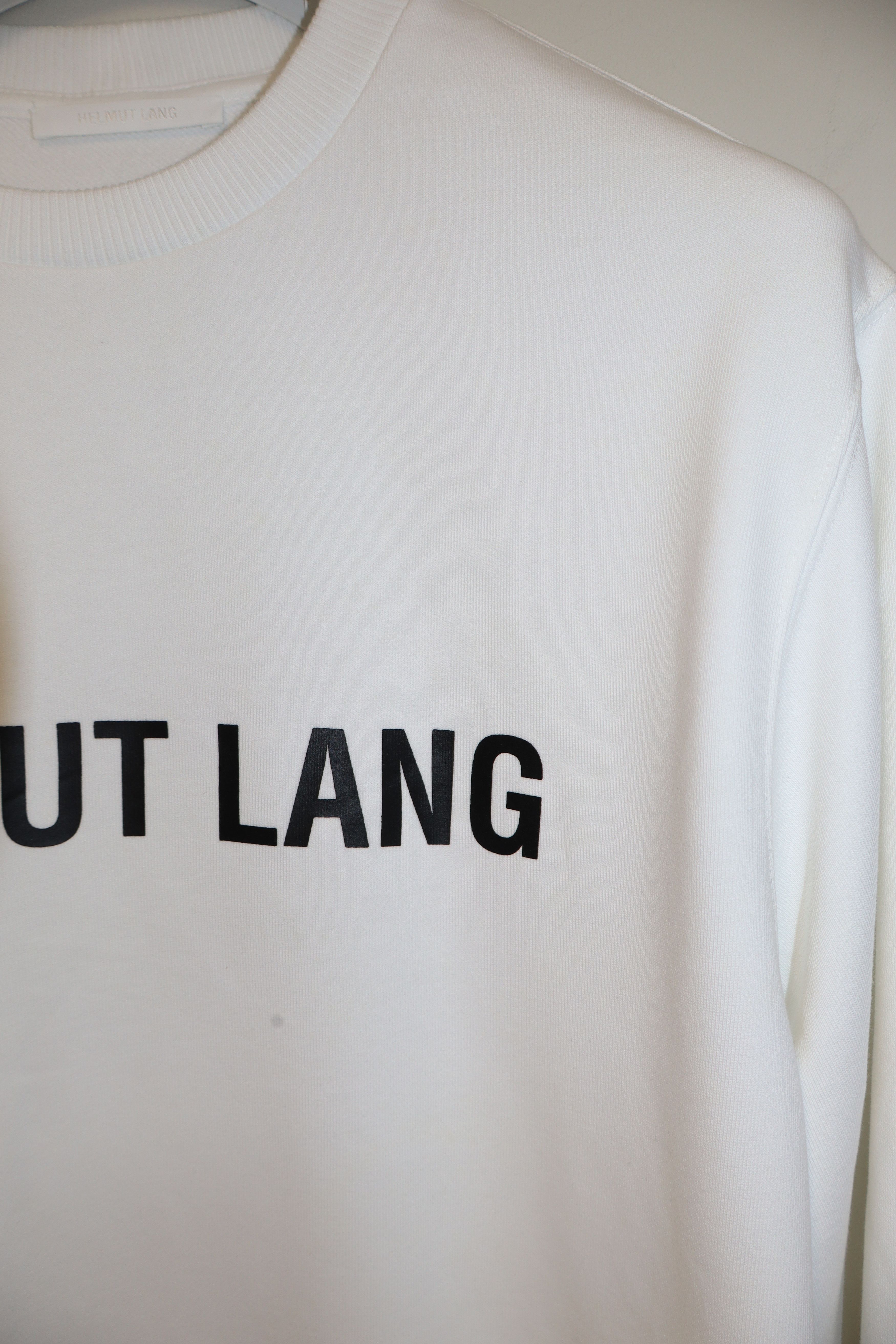 Helmut Lang Core logo print sweatshirt Size US XXL / EU 58 / 5 - 2 Thumbnail