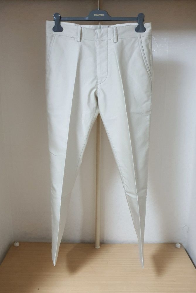 o1sm1stk0824 Cotton Chino Trouser in White