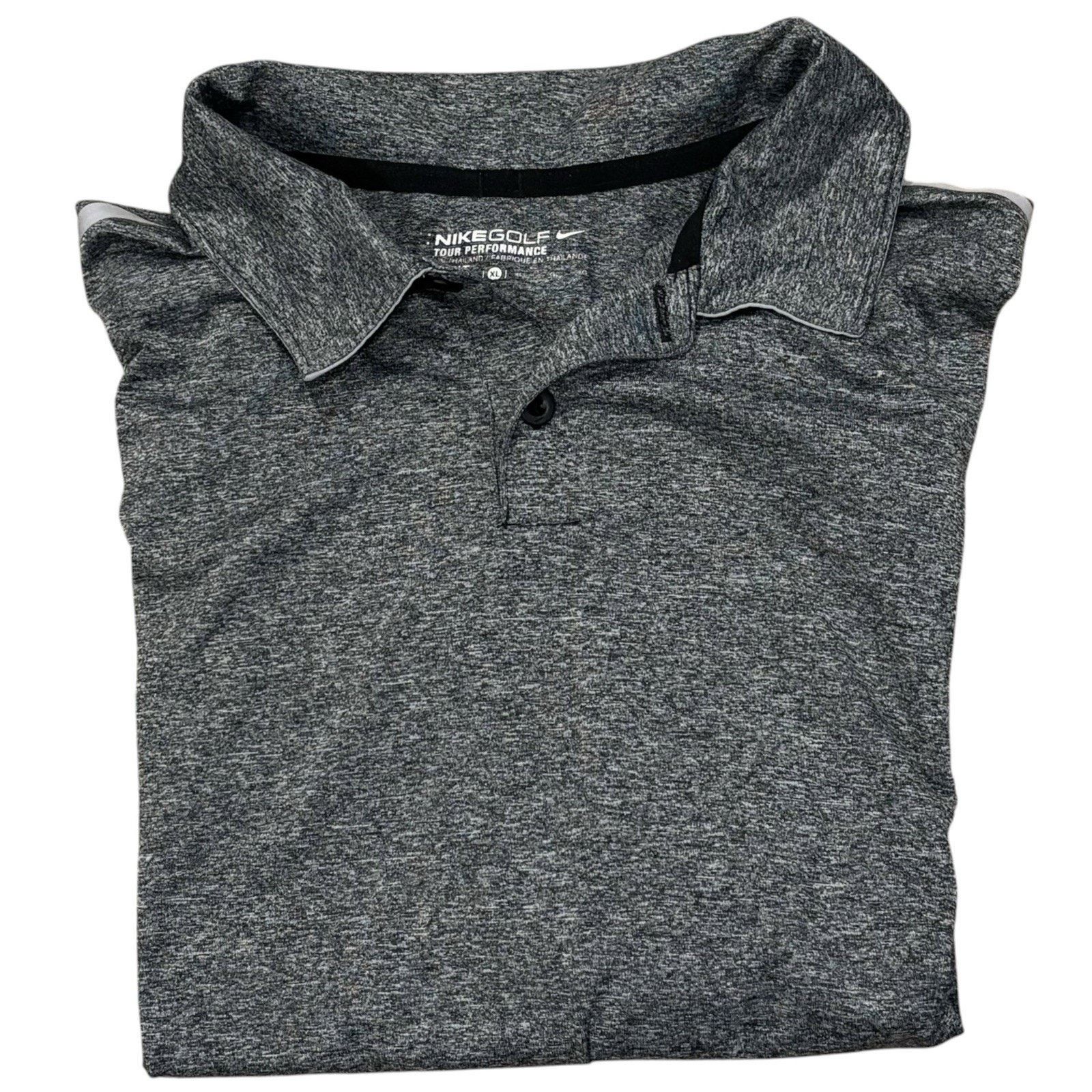 Nike Nike Golf Tour Performance Dri-FIT Polo XL Black Heather* Size US XL / EU 56 / 4 - 3 Thumbnail