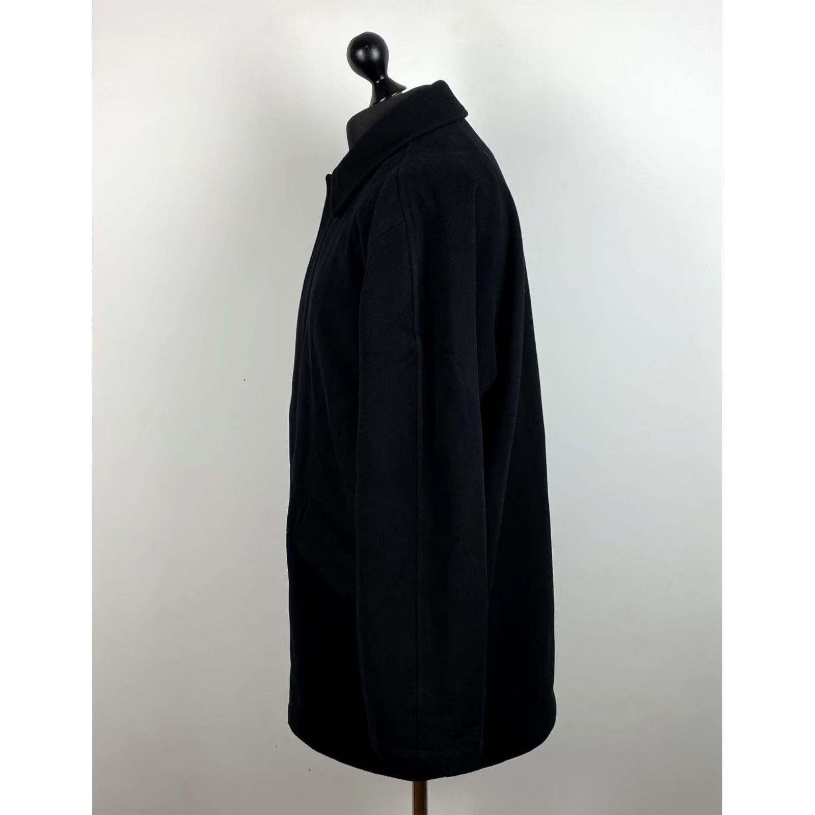 Hugo Boss HUGO BOSS Coat Mens Wool Cashmere Black 50 3-in-1 Jacket Overcoat Jacket Size 50 Mens Black Coat Size US M / EU 48-50 / 2 - 3 Thumbnail