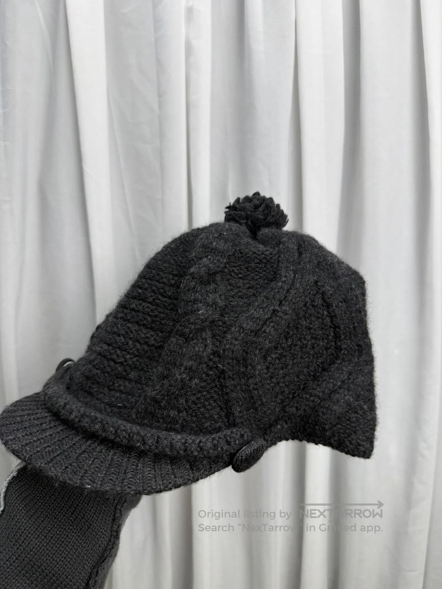 Other Yohji Yamamoto Y's Wool Knit Hat. Size ONE SIZE - 5 Thumbnail