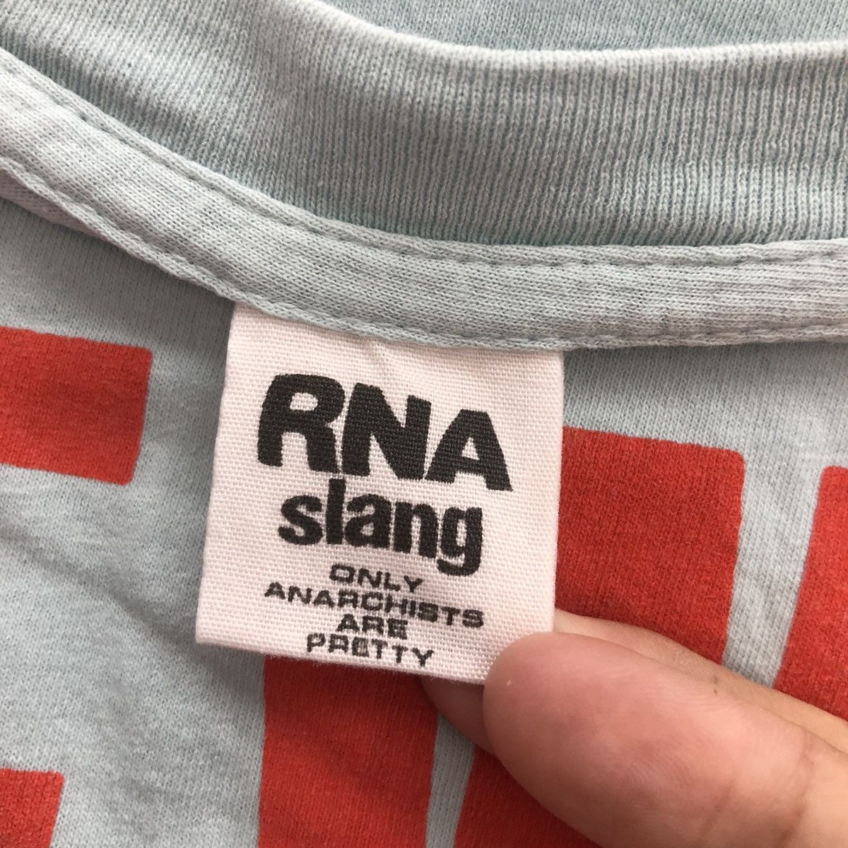 Japanese Brand × Vintage Vintage RNA Slang Lone Wolf T-Shirt Big Size Size US M / EU 48-50 / 2 - 5 Thumbnail