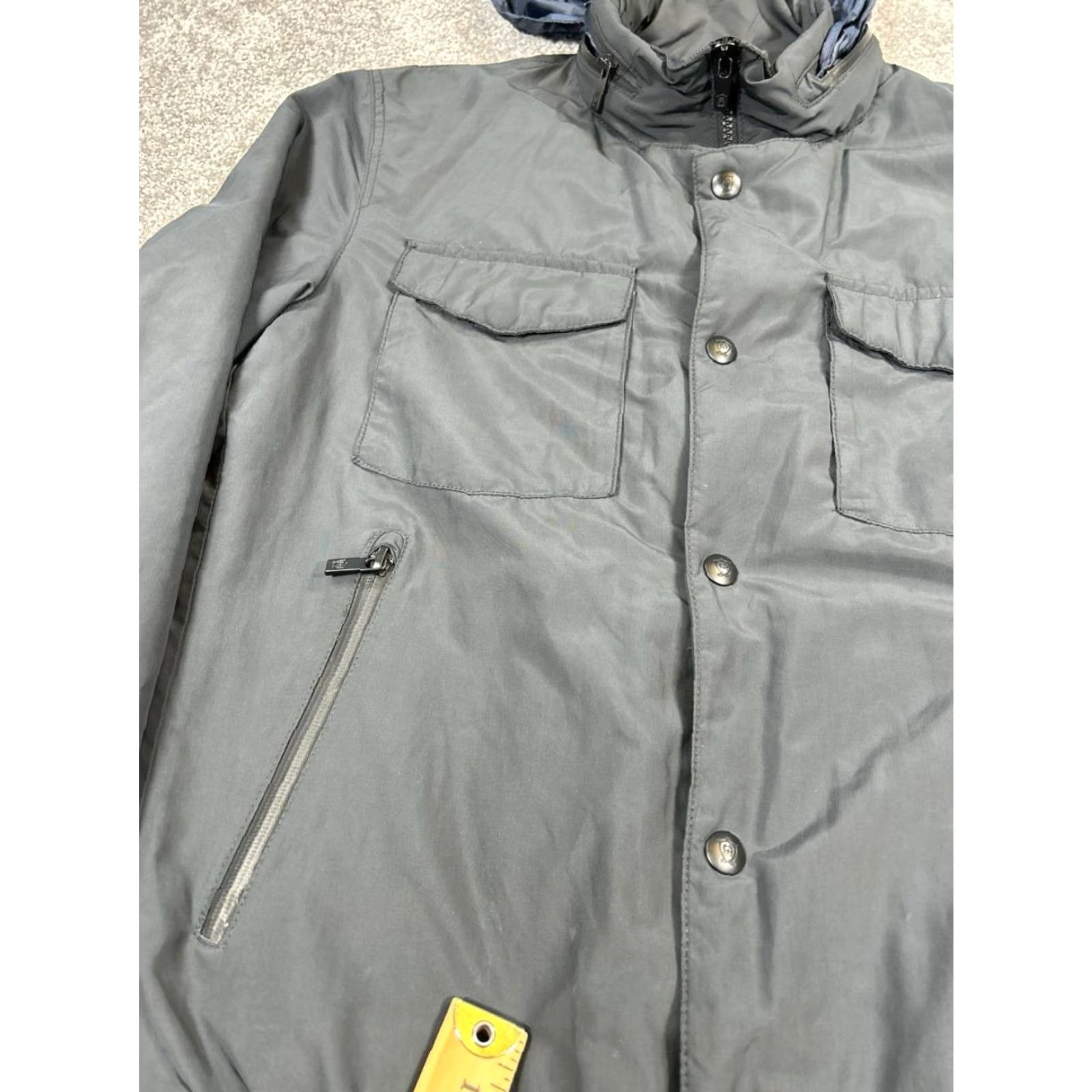 Massimo Dutti Massimo Dutti Jacket Womens Medium Blue Full Zip Size M / US 6-8 / IT 42-44 - 6 Thumbnail