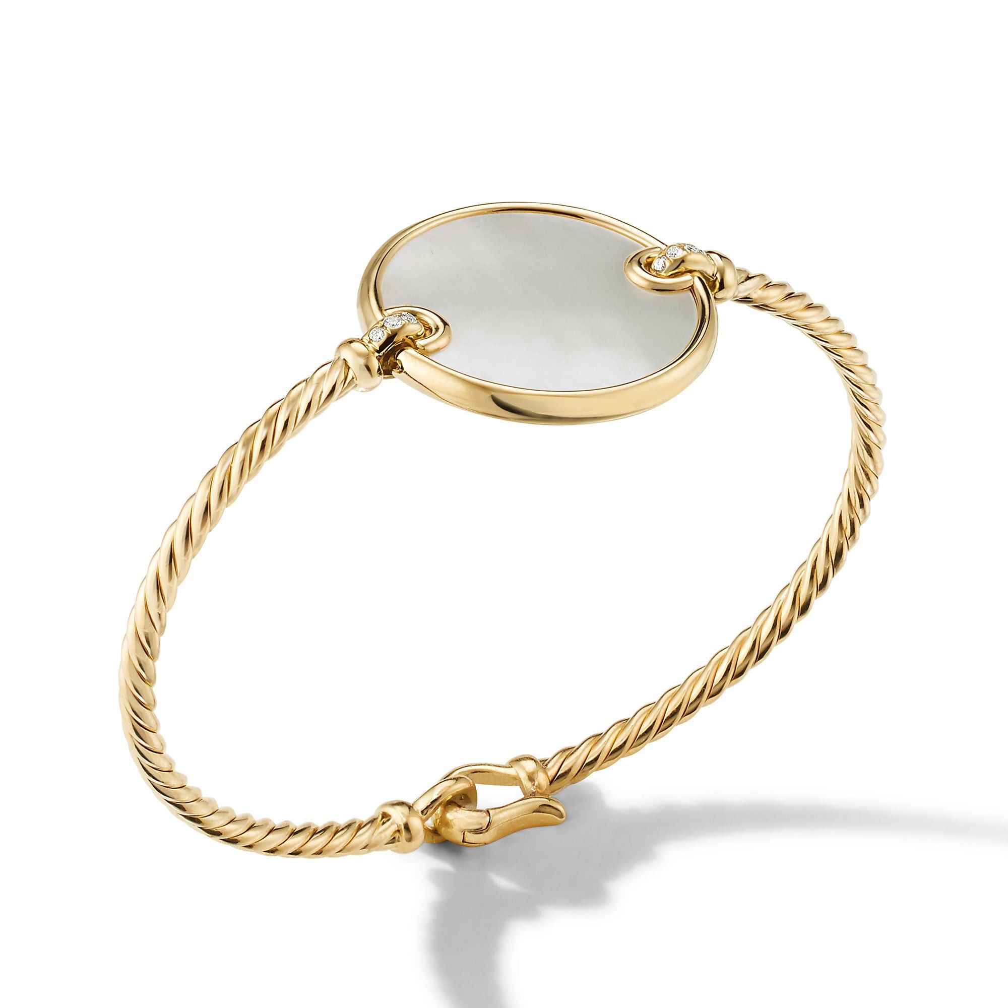 David Yurman o1w1db10325 B16872D Bracelet in 18K Gold and Diamond Size ONE SIZE - 2 Thumbnail