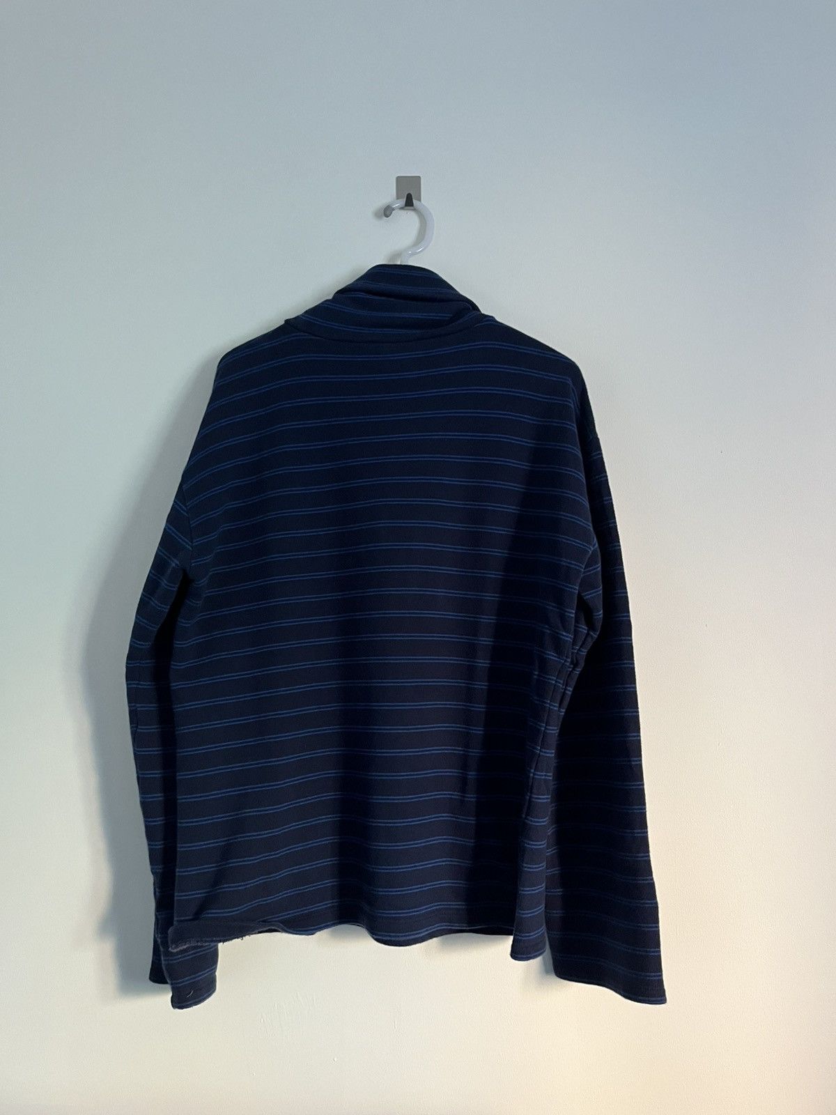 Gosha Rubchinskiy Gosha Rubchinskiy Turtleneck Striped Jumper Longsleeve Size US M / EU 48-50 / 2 - 2 Thumbnail