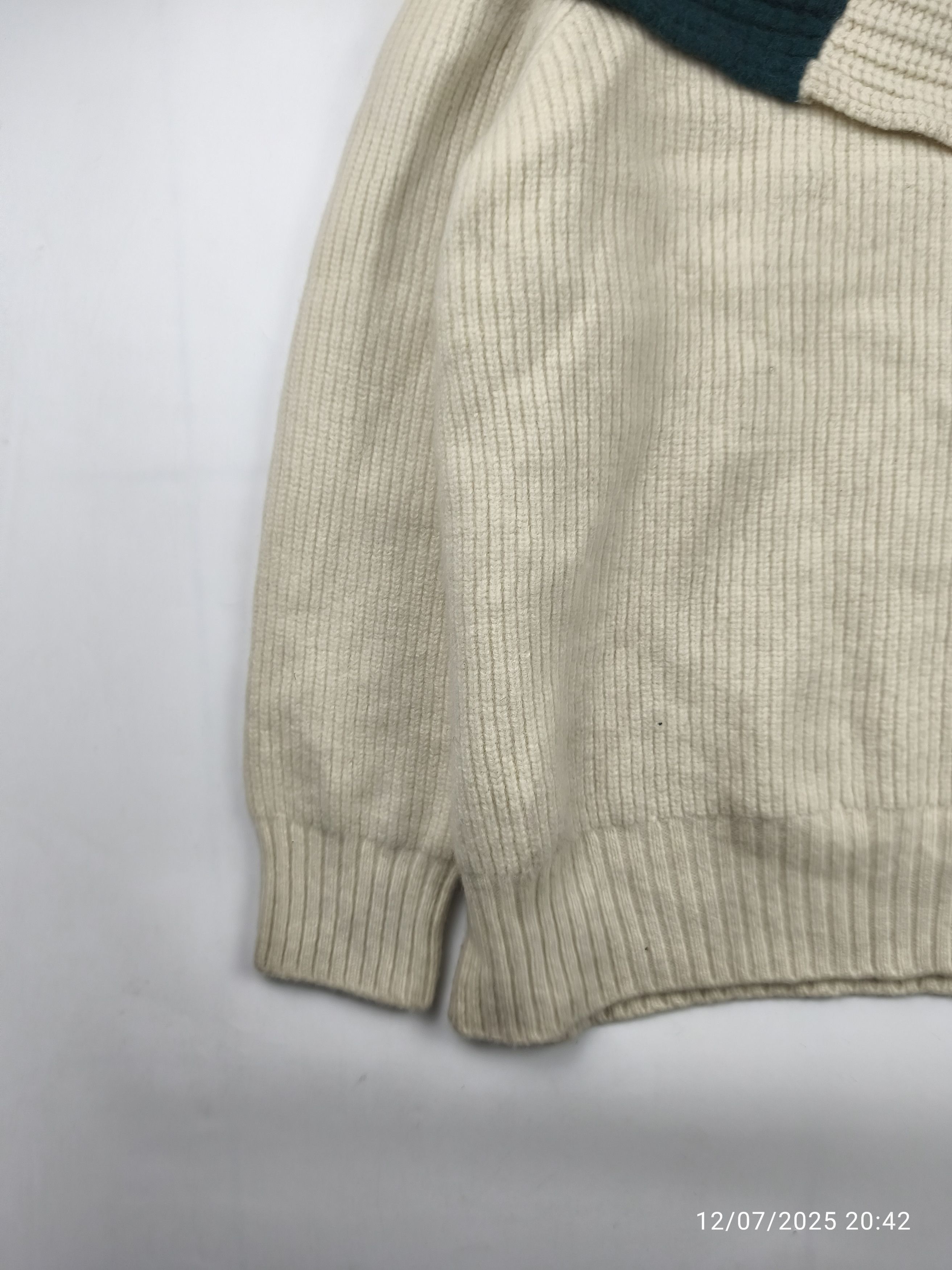 Sacai Sacai A/W 21 - wool knit pullover Size US M / EU 48-50 / 2 - 5 Thumbnail