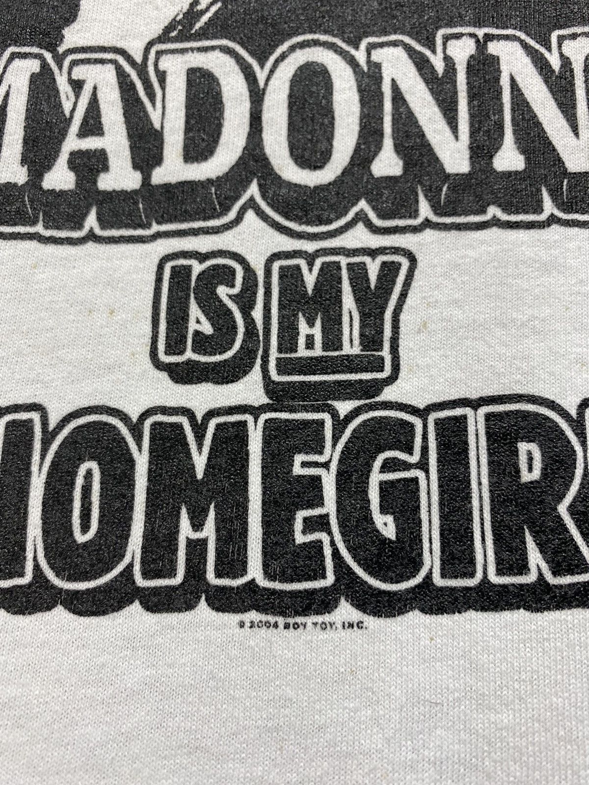 Band Tees × Vintage Vintage MADONNA IS MY HOMEGIRL 2004 T Shirt Size US L / EU 52-54 / 3 - 12 Thumbnail