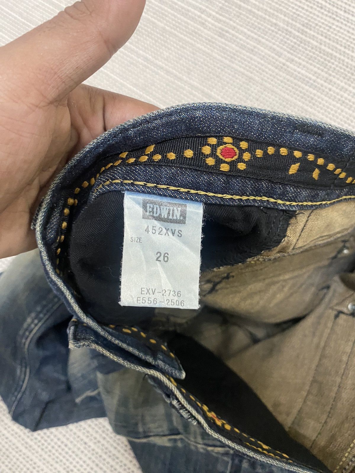 Edwin × Japanese Brand Vtg edwin compeny limited very rare Size US 29 - 6 Thumbnail