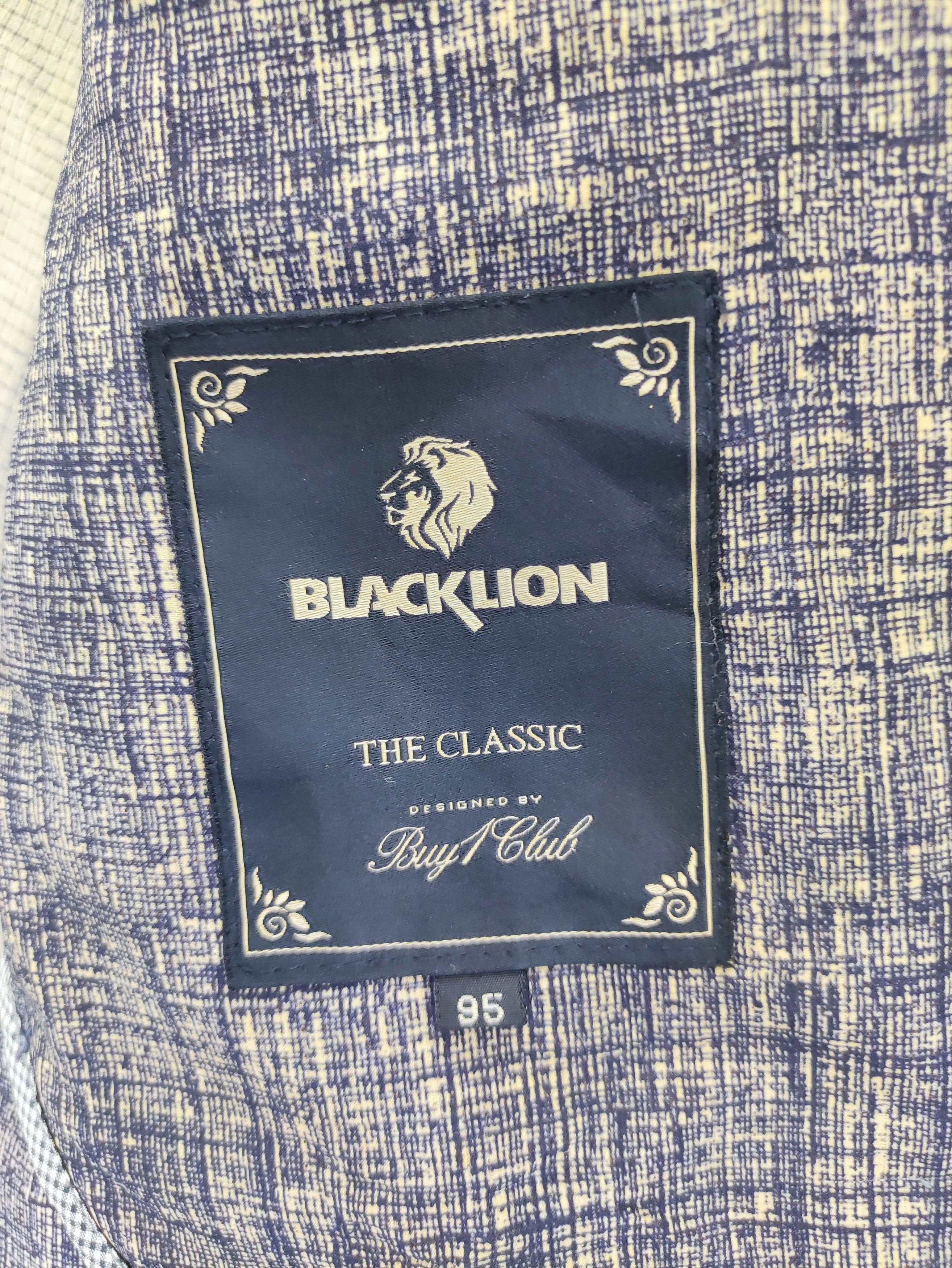 Vintage Vintage Black Lion Polymicro Crimp Coat Blazer Jacket Size US M / EU 48-50 / 2 - 5 Thumbnail
