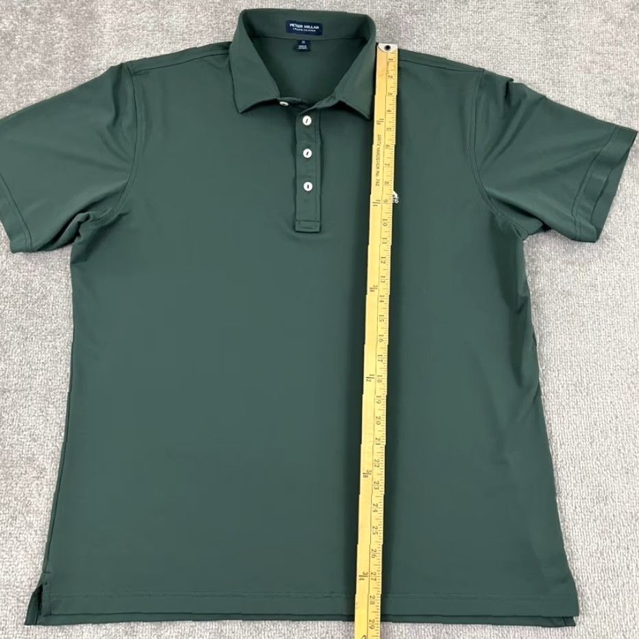 Peter Millar Peter Millar Crown Crafted Performance Golf Polo Men XL Green Rolling Green Golf Club Size US XL / EU 56 / 4 - 4 Thumbnail